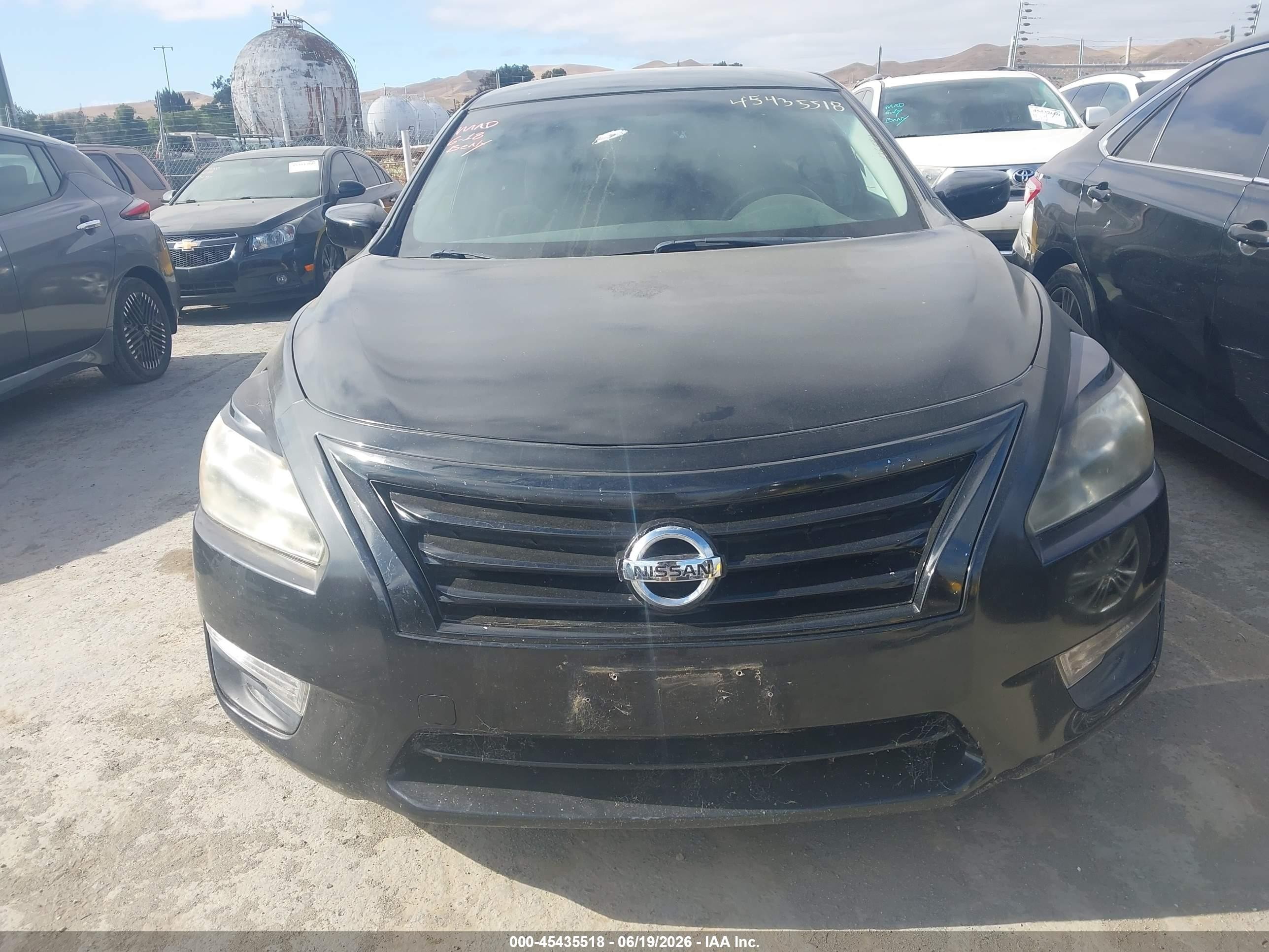 2013 Nissan Altima 2.5 S Black vin: 1N4AL3AP0DN561516