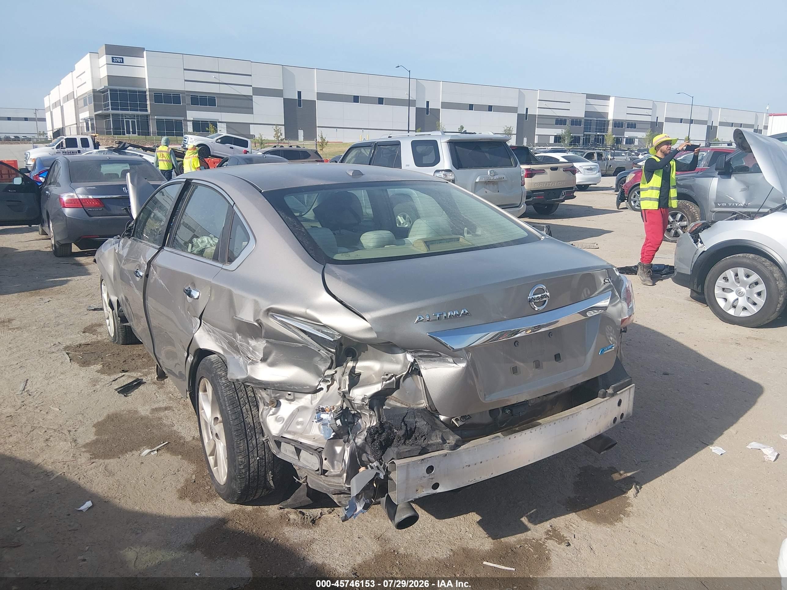 2013 Nissan Altima 2.5 Sv Beige vin: 1N4AL3AP0DN572113