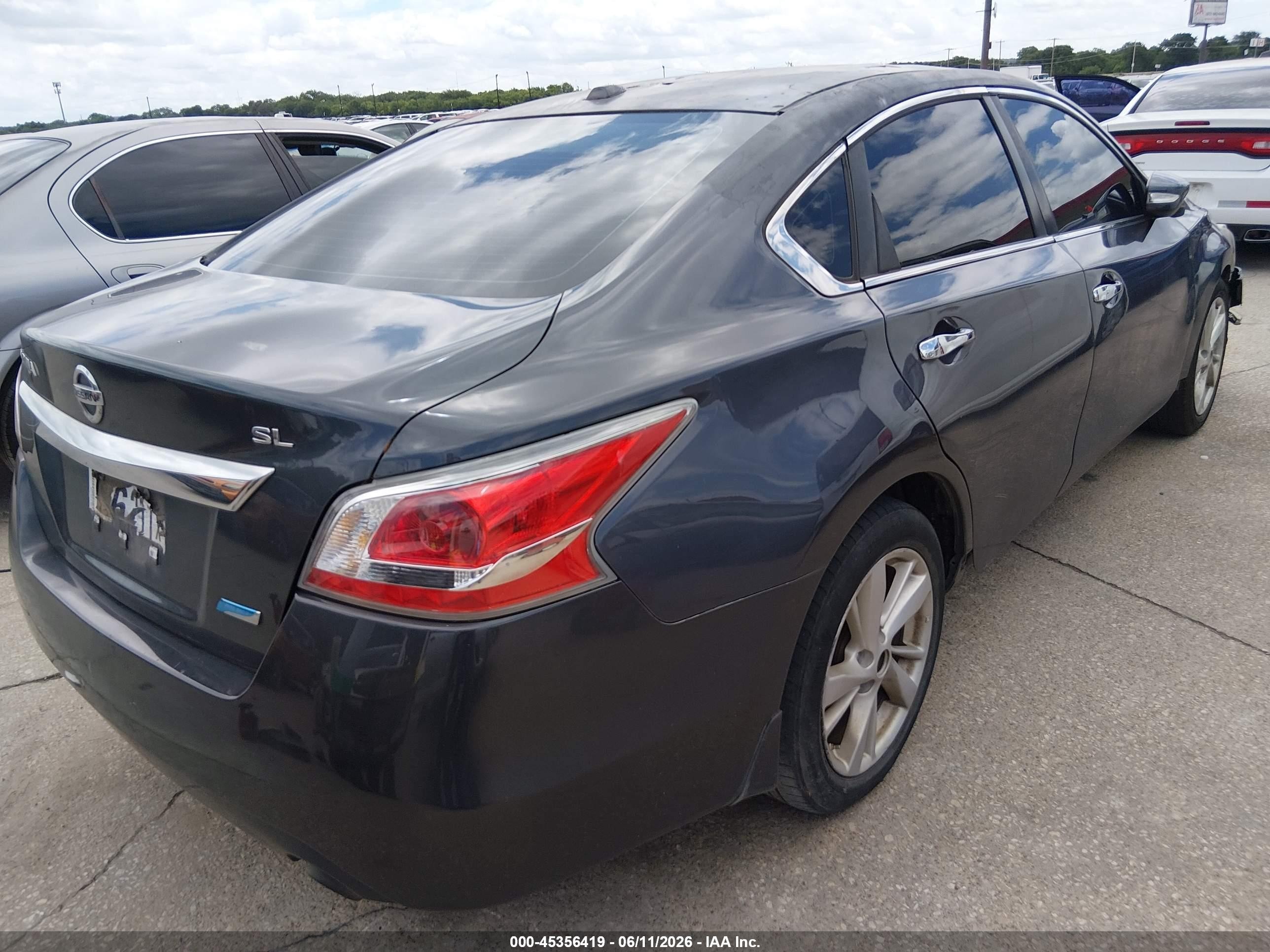 2013 Nissan Altima 2.5 Sl Gray vin: 1N4AL3AP0DN581233