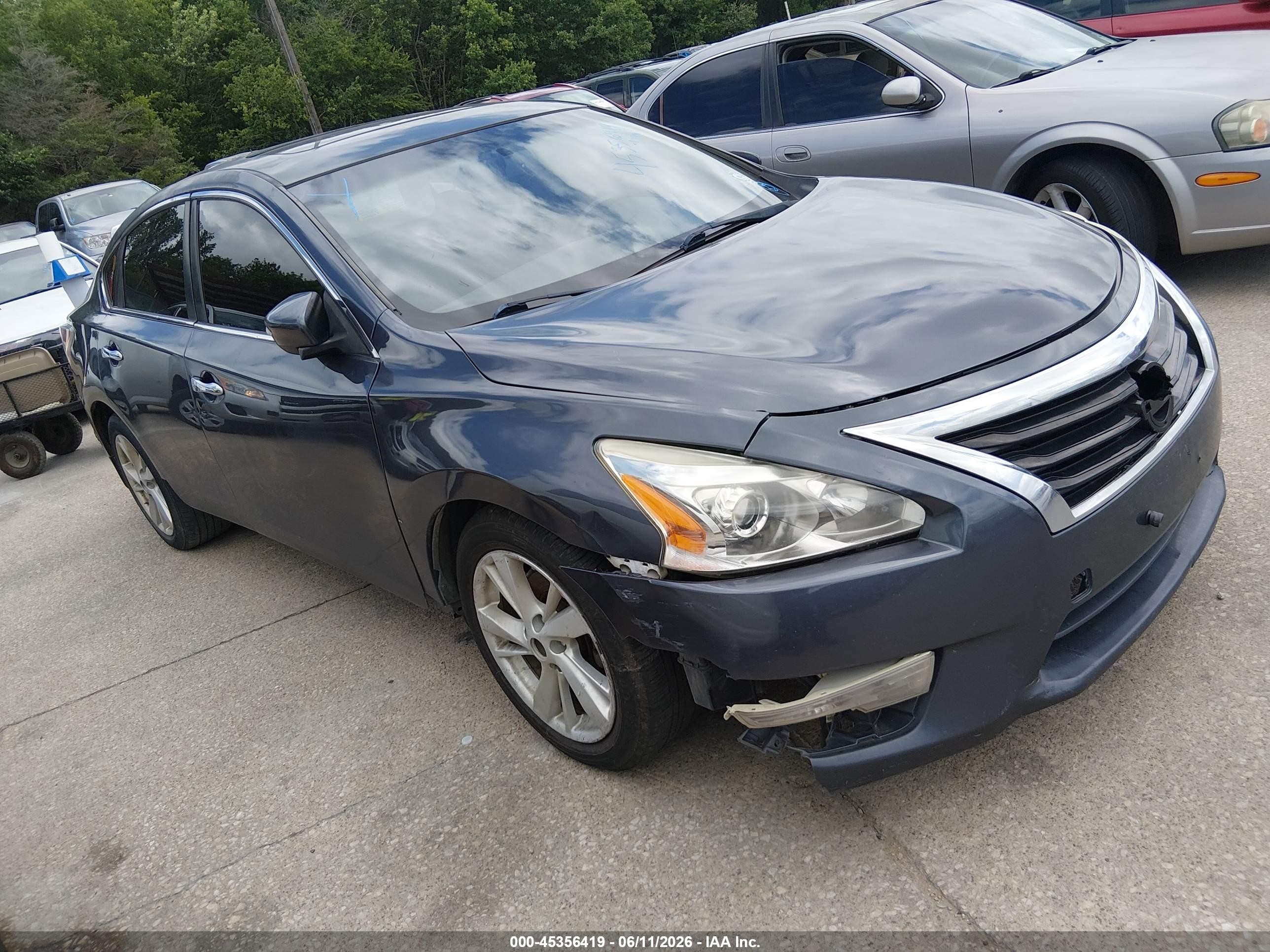 2013 Nissan Altima 2.5 Sl Gray vin: 1N4AL3AP0DN581233