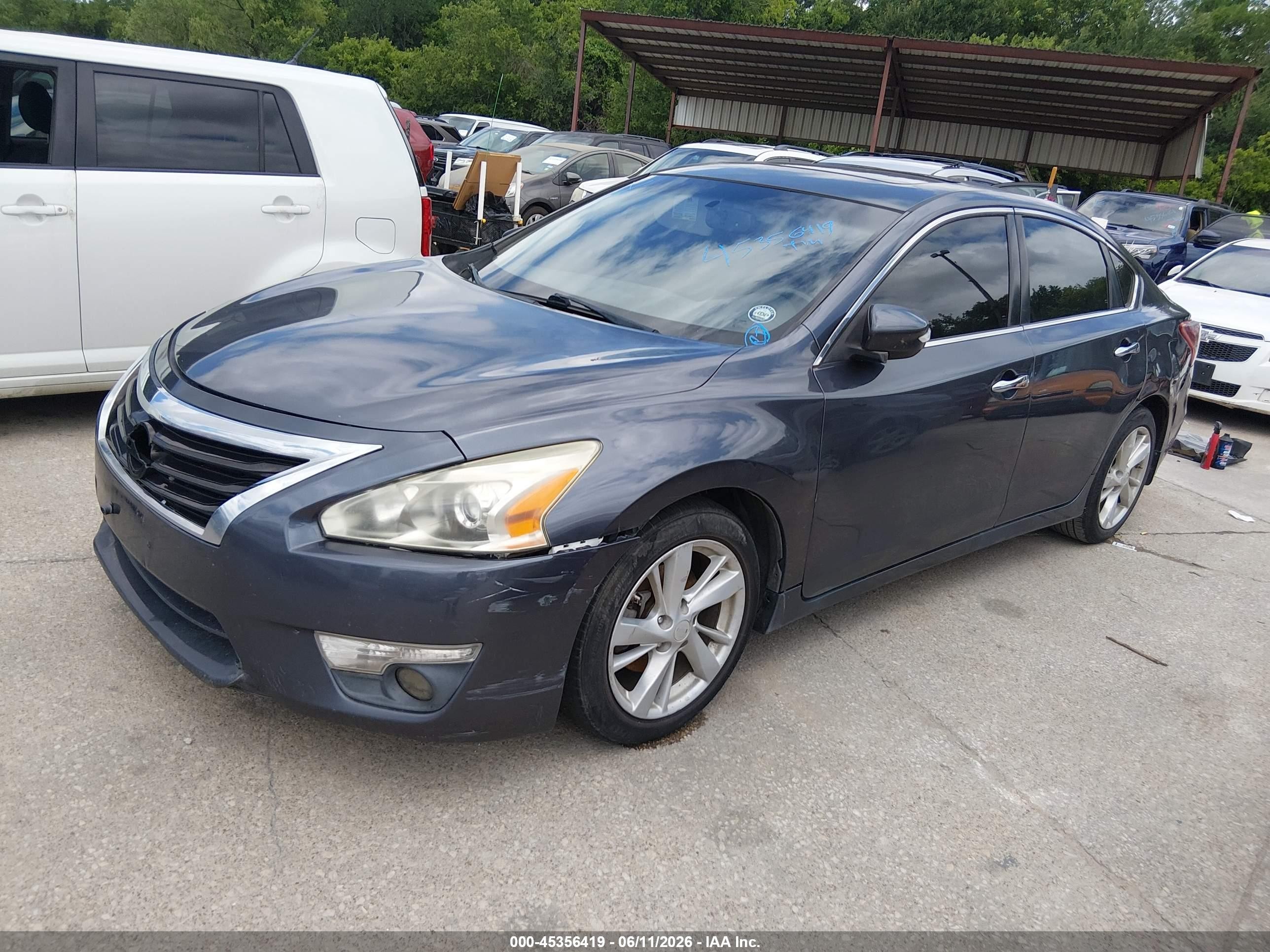 2013 Nissan Altima 2.5 Sl Gray vin: 1N4AL3AP0DN581233