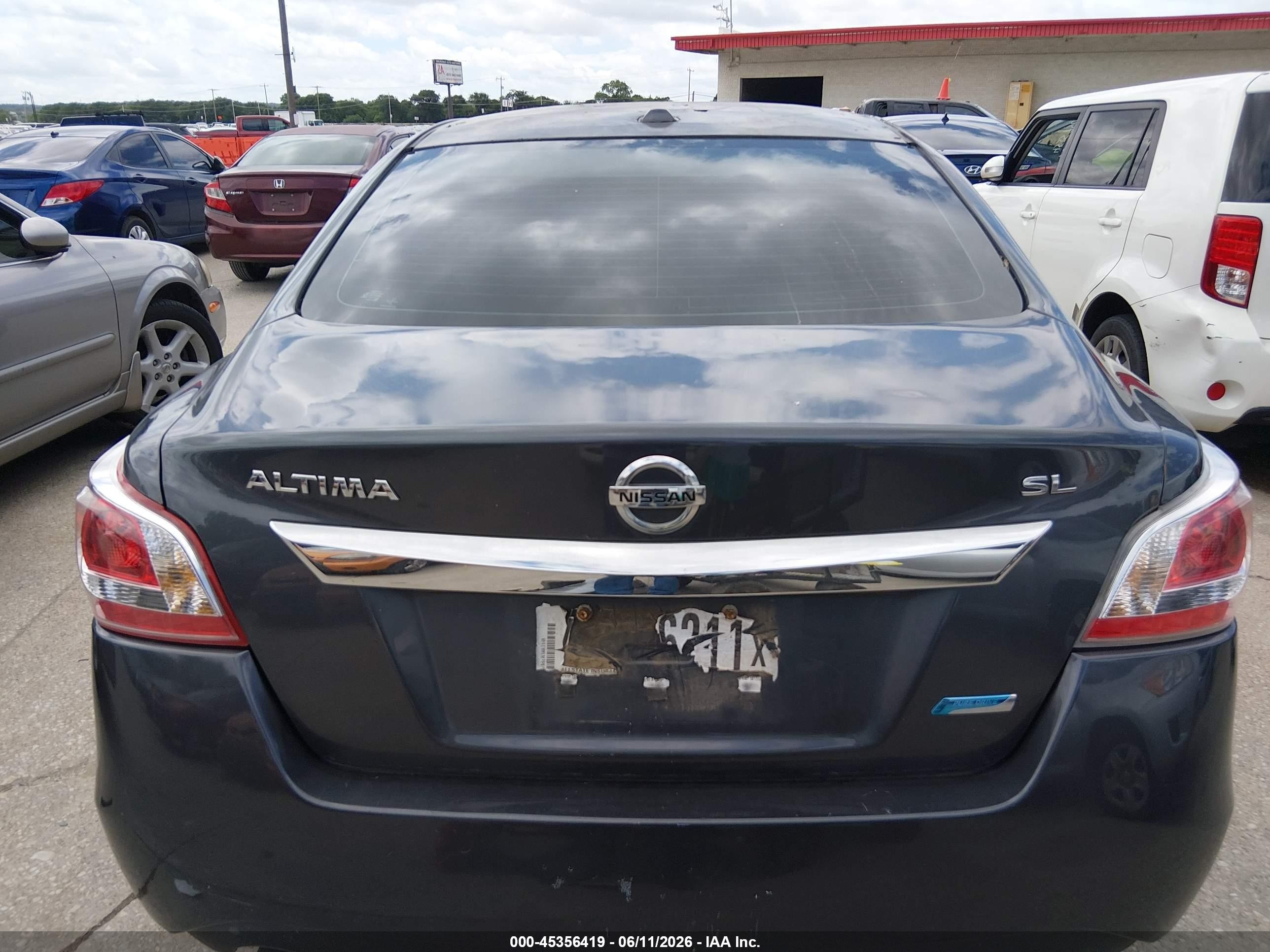 2013 Nissan Altima 2.5 Sl Gray vin: 1N4AL3AP0DN581233