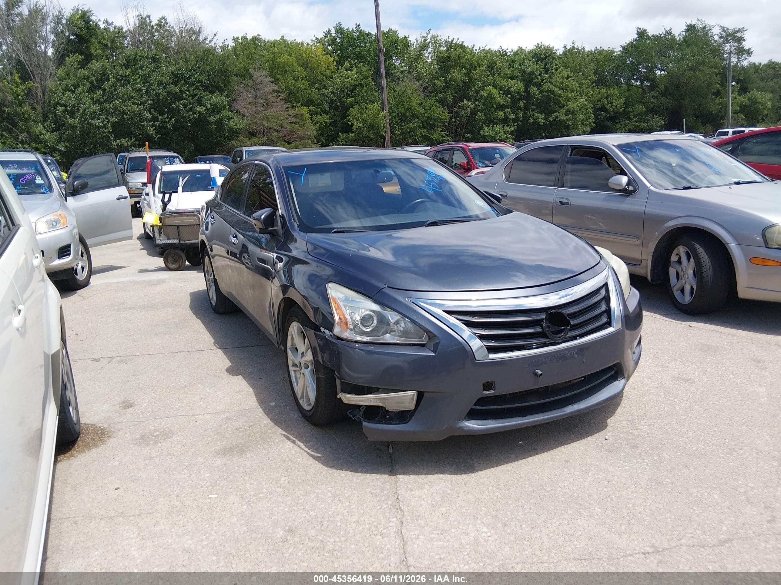 2013 Nissan Altima 2.5 Sl Gray vin: 1N4AL3AP0DN581233