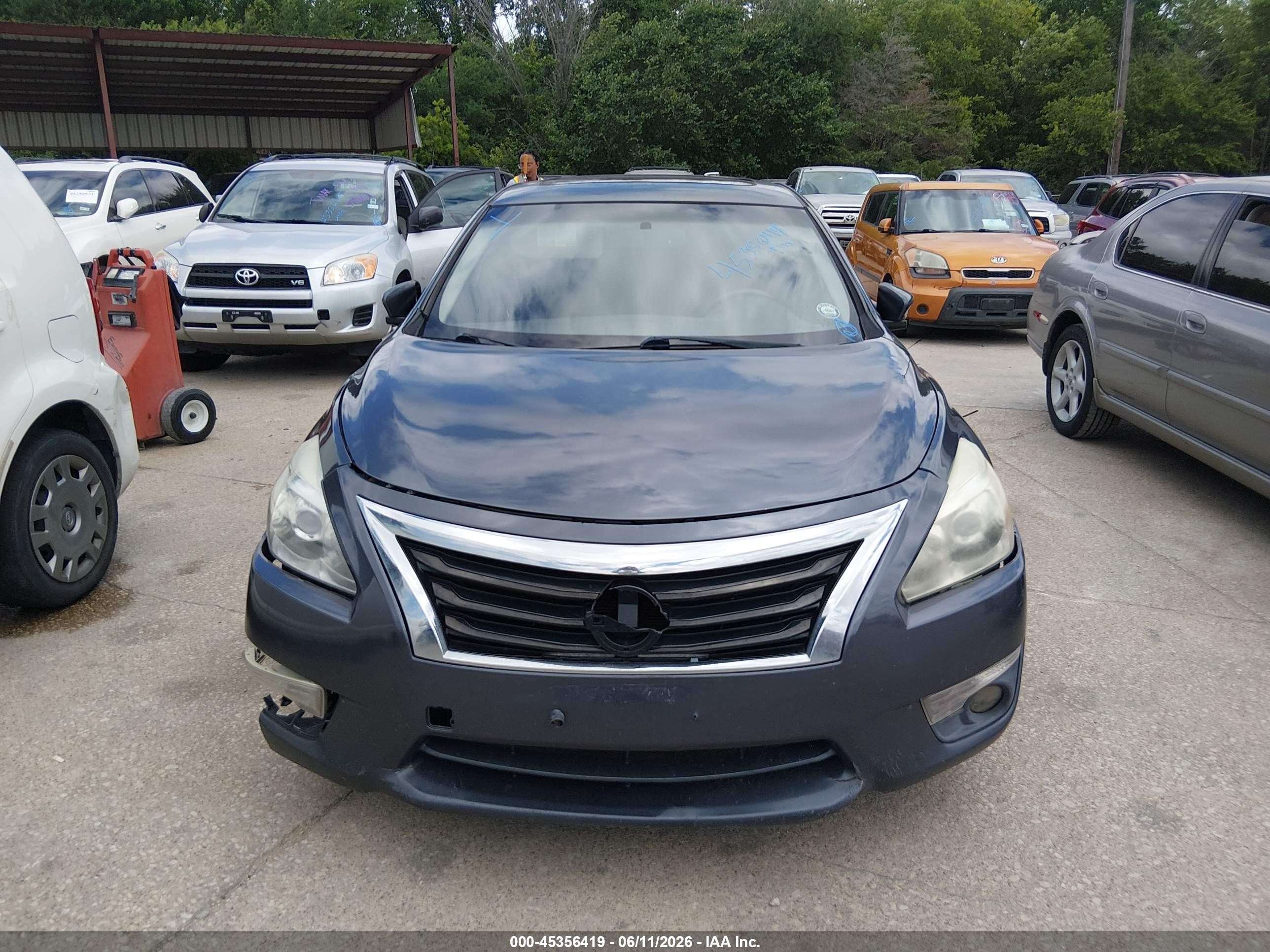 2013 Nissan Altima 2.5 Sl Gray vin: 1N4AL3AP0DN581233