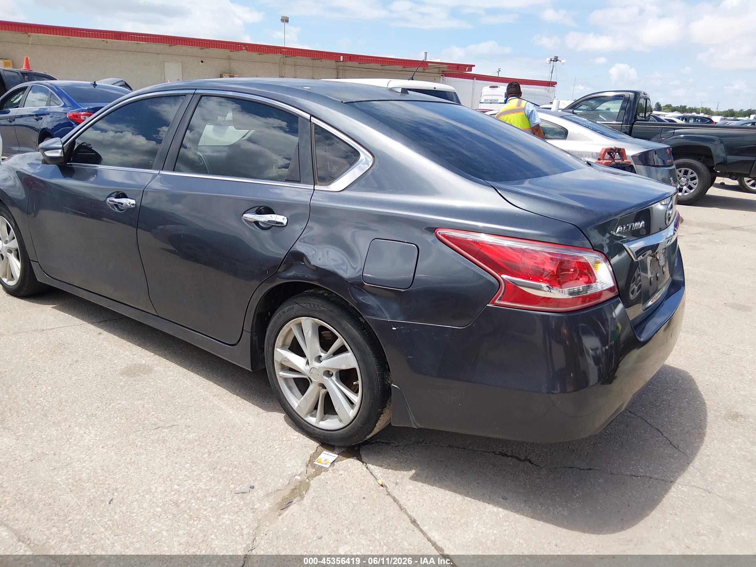 2013 Nissan Altima 2.5 Sl Gray vin: 1N4AL3AP0DN581233