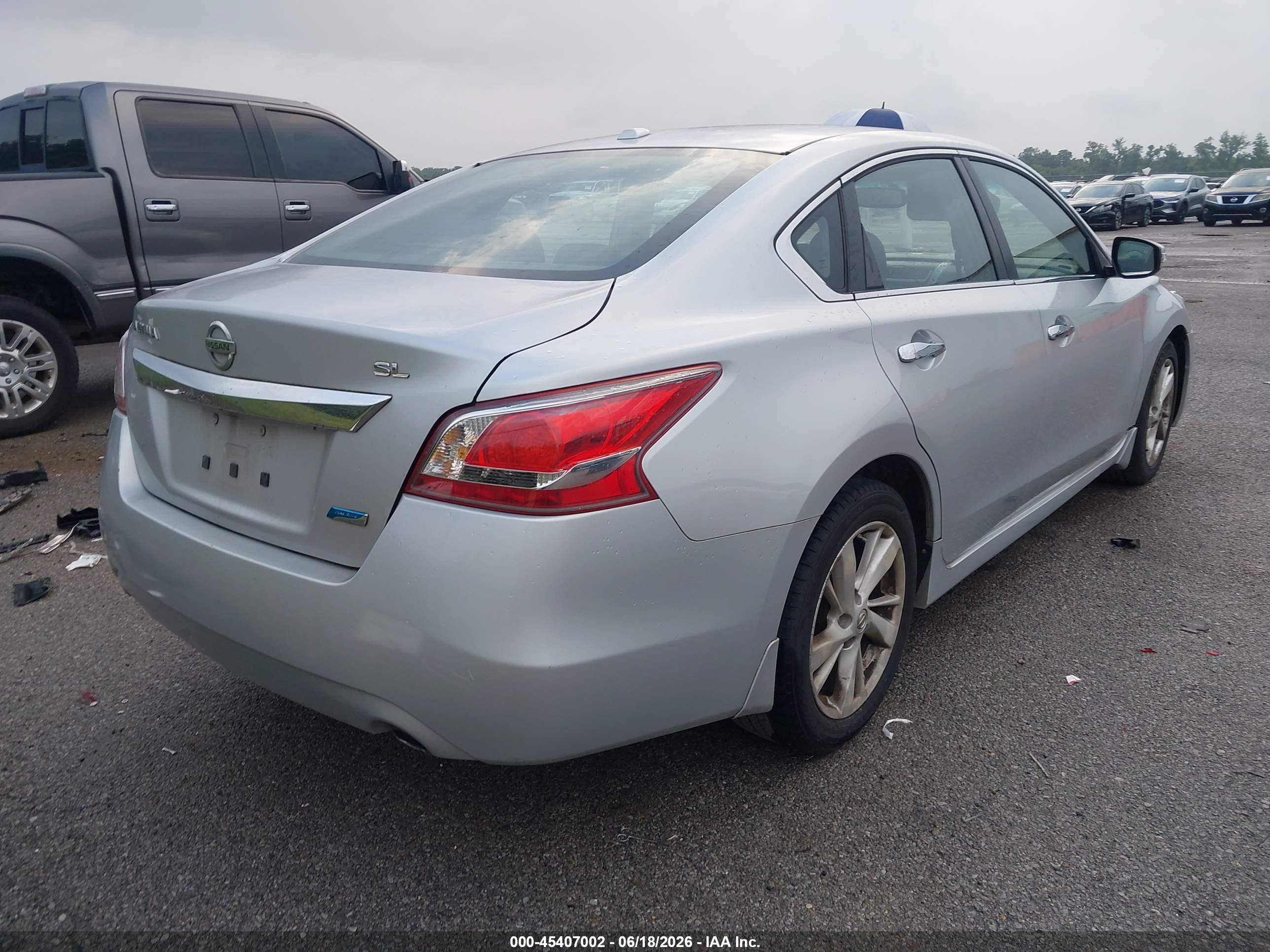 2013 Nissan Altima 2.5 Sl Silver vin: 1N4AL3AP0DN585945