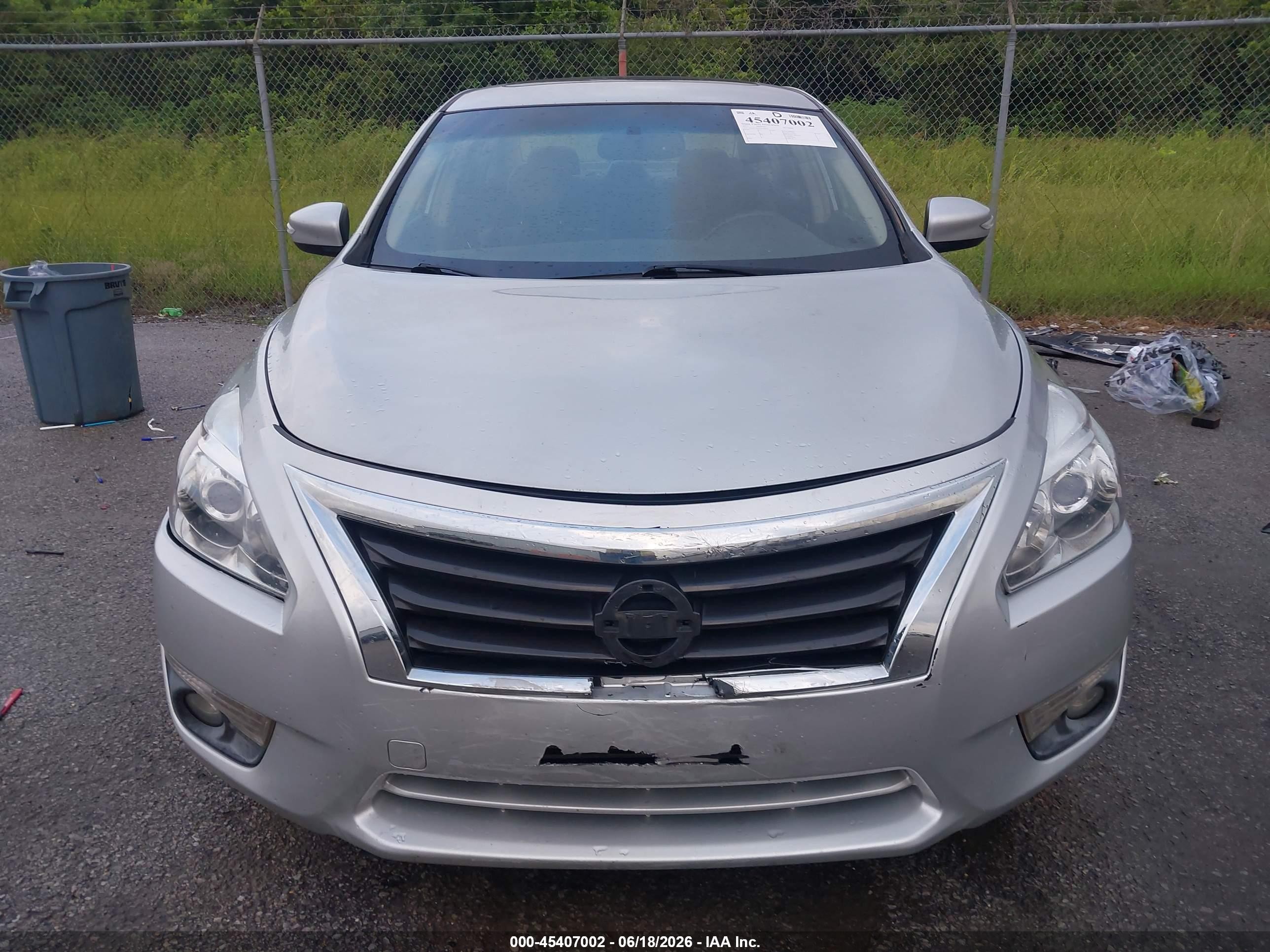 2013 Nissan Altima 2.5 Sl Silver vin: 1N4AL3AP0DN585945