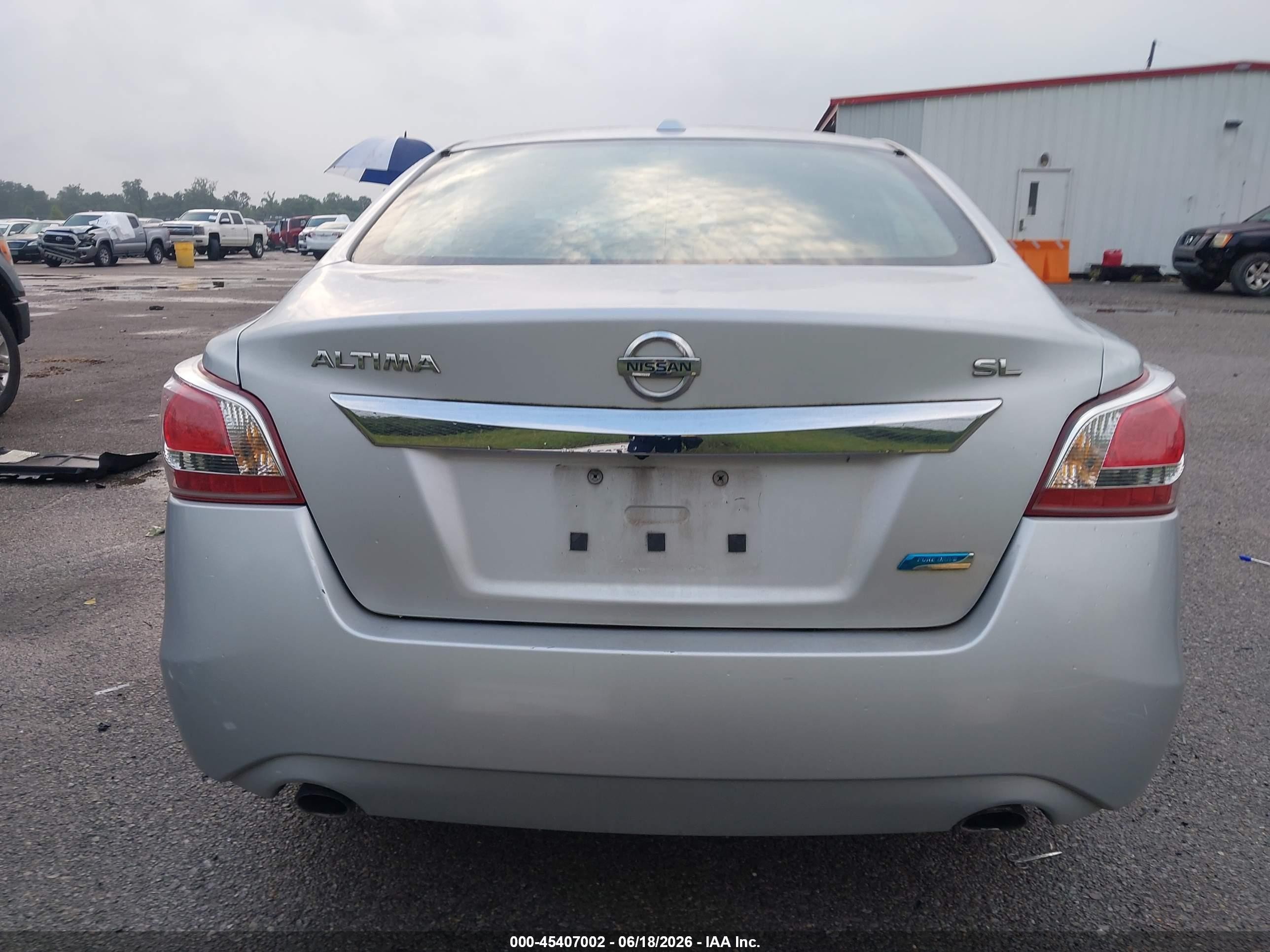 2013 Nissan Altima 2.5 Sl Silver vin: 1N4AL3AP0DN585945