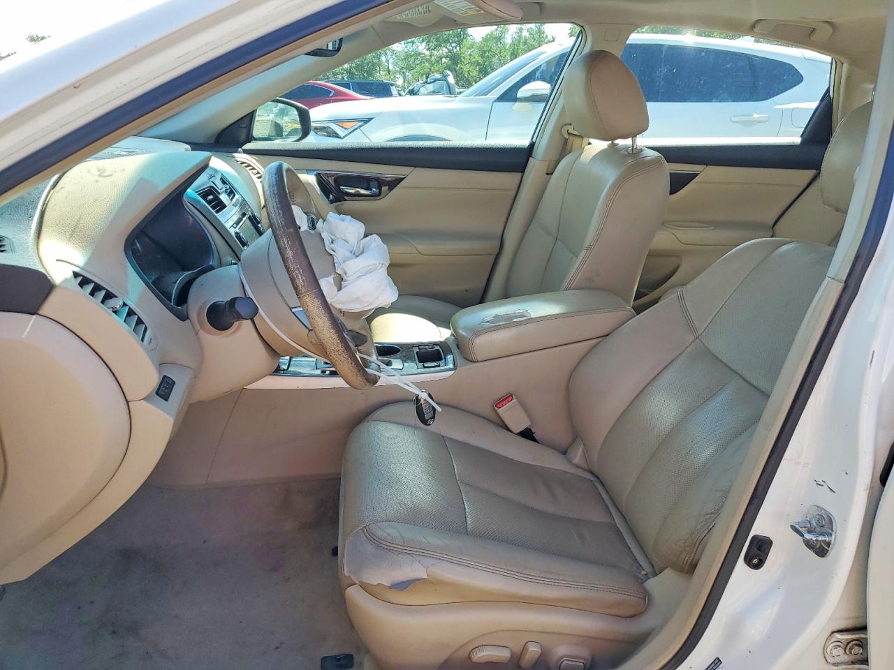 2013 Nissan Altima 2.5 White vin: 1N4AL3AP0DN587923