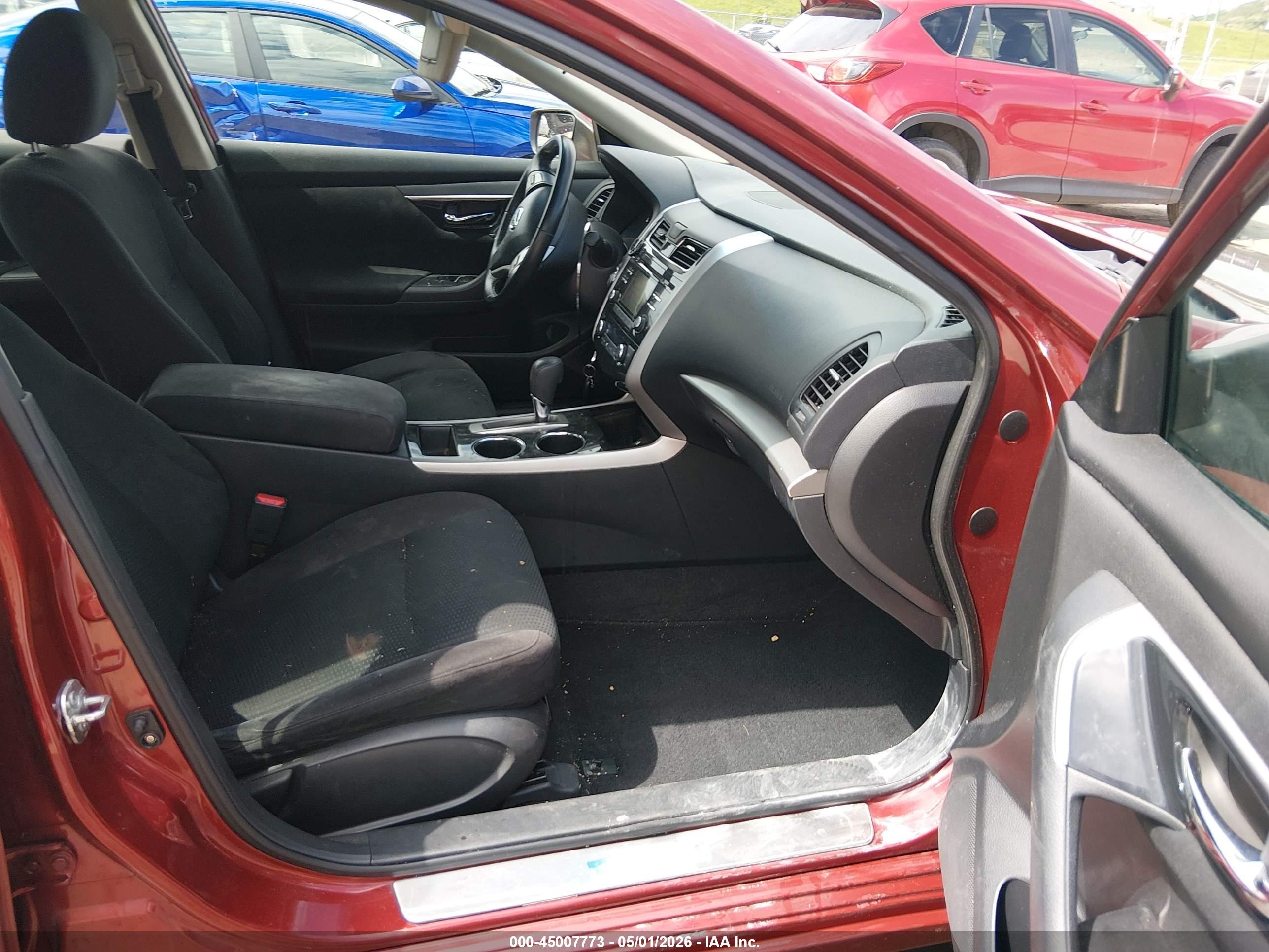 2014 Nissan Altima 2.5 Sv Red vin: 1N4AL3AP0EC100698