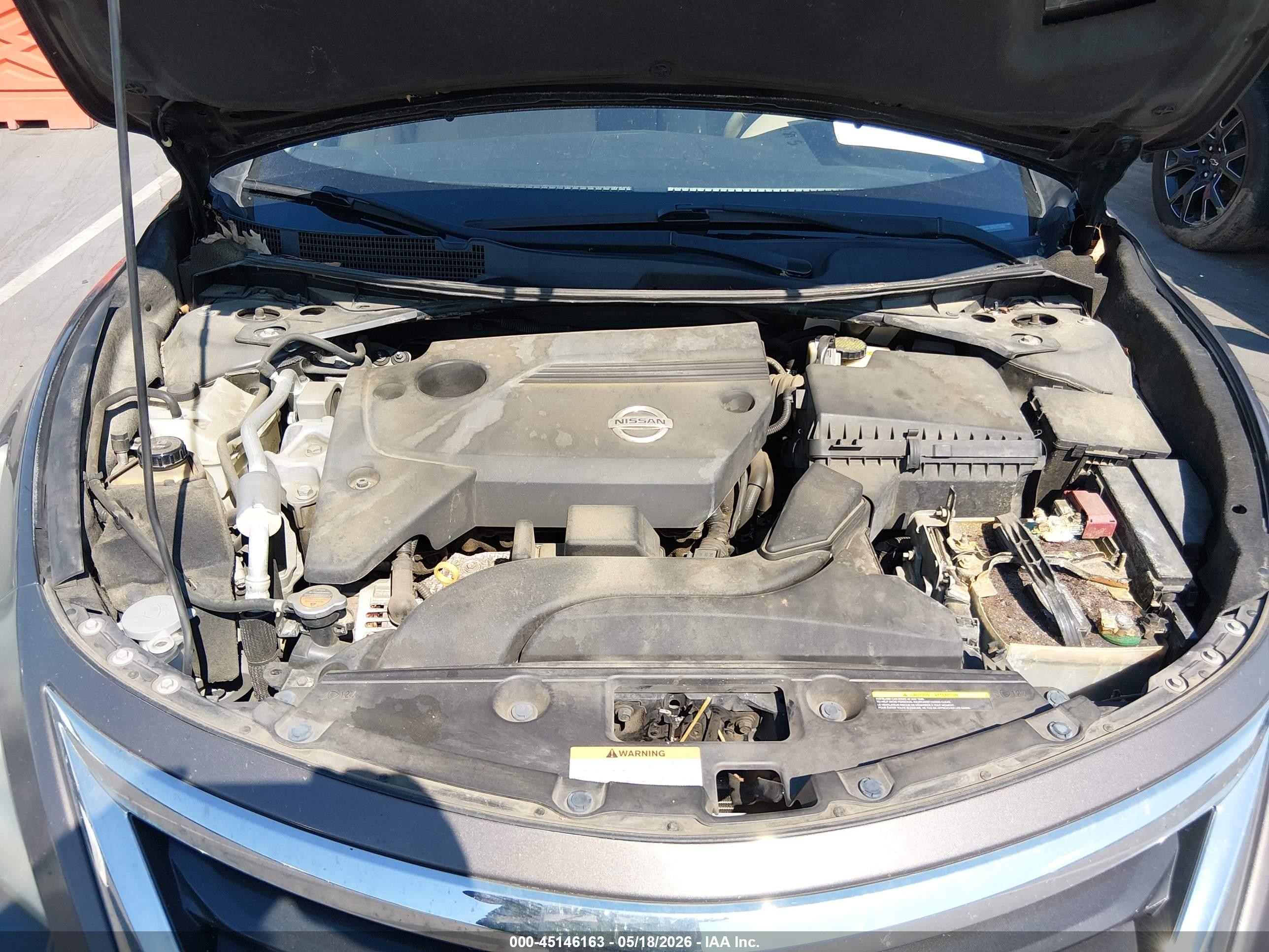 2014 Nissan Altima 2.5 Sv Gray vin: 1N4AL3AP0EC100801