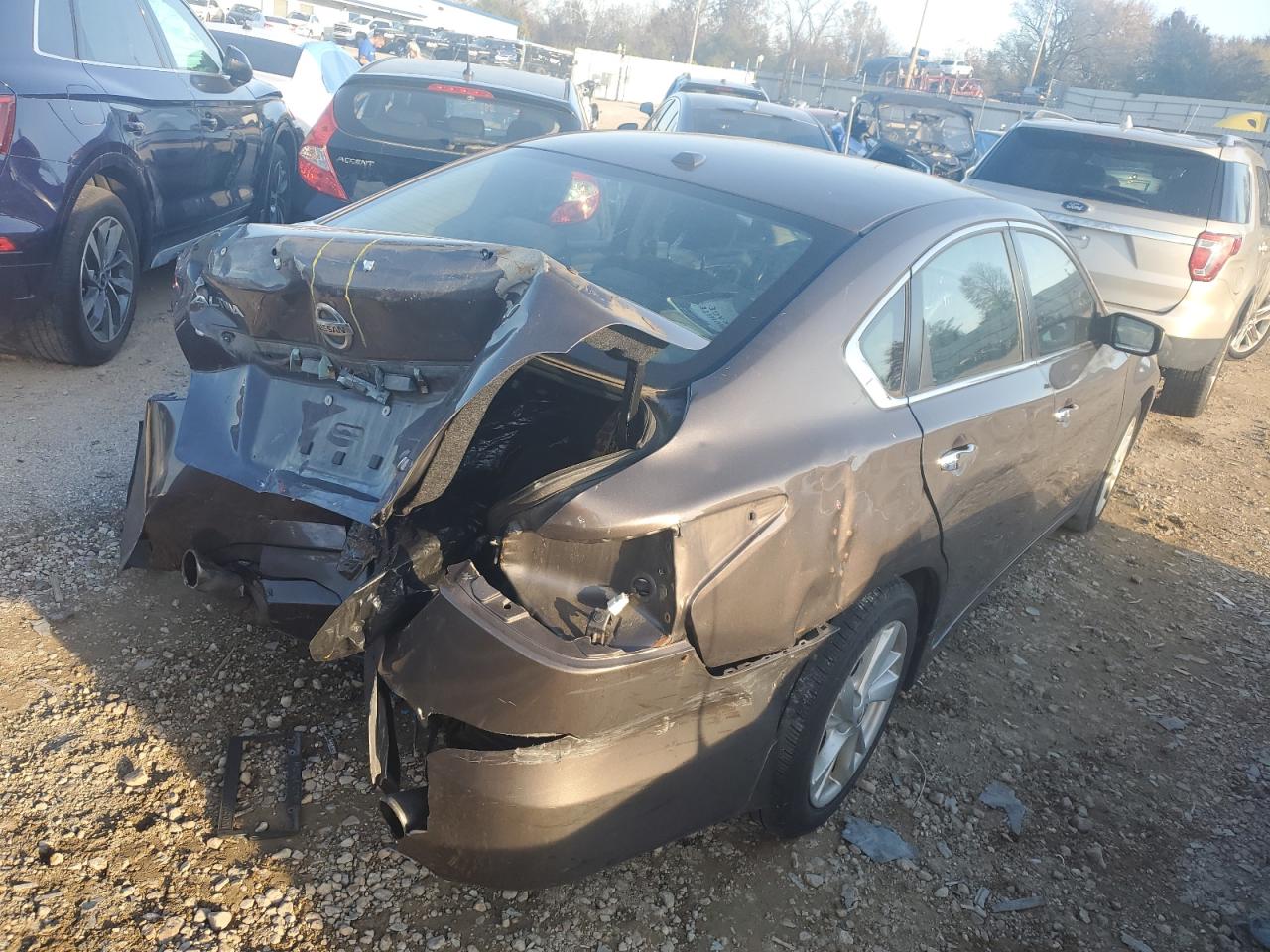 2014 Nissan Altima 2.5 Brown vin: 1N4AL3AP0EC101706