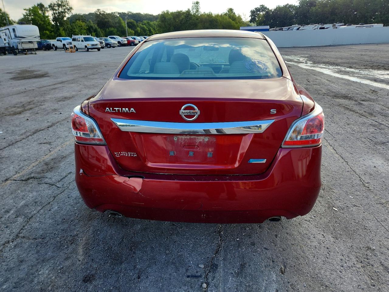 2014 Nissan Altima 2.5 Red vin: 1N4AL3AP0EC104220