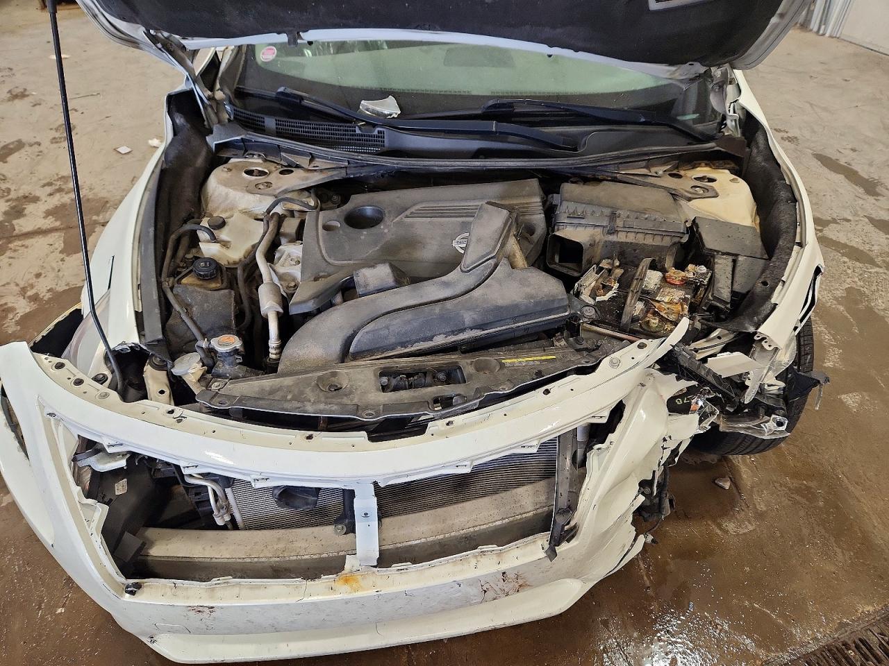 2014 Nissan Altima 2.5 S White vin: 1N4AL3AP0EC106257
