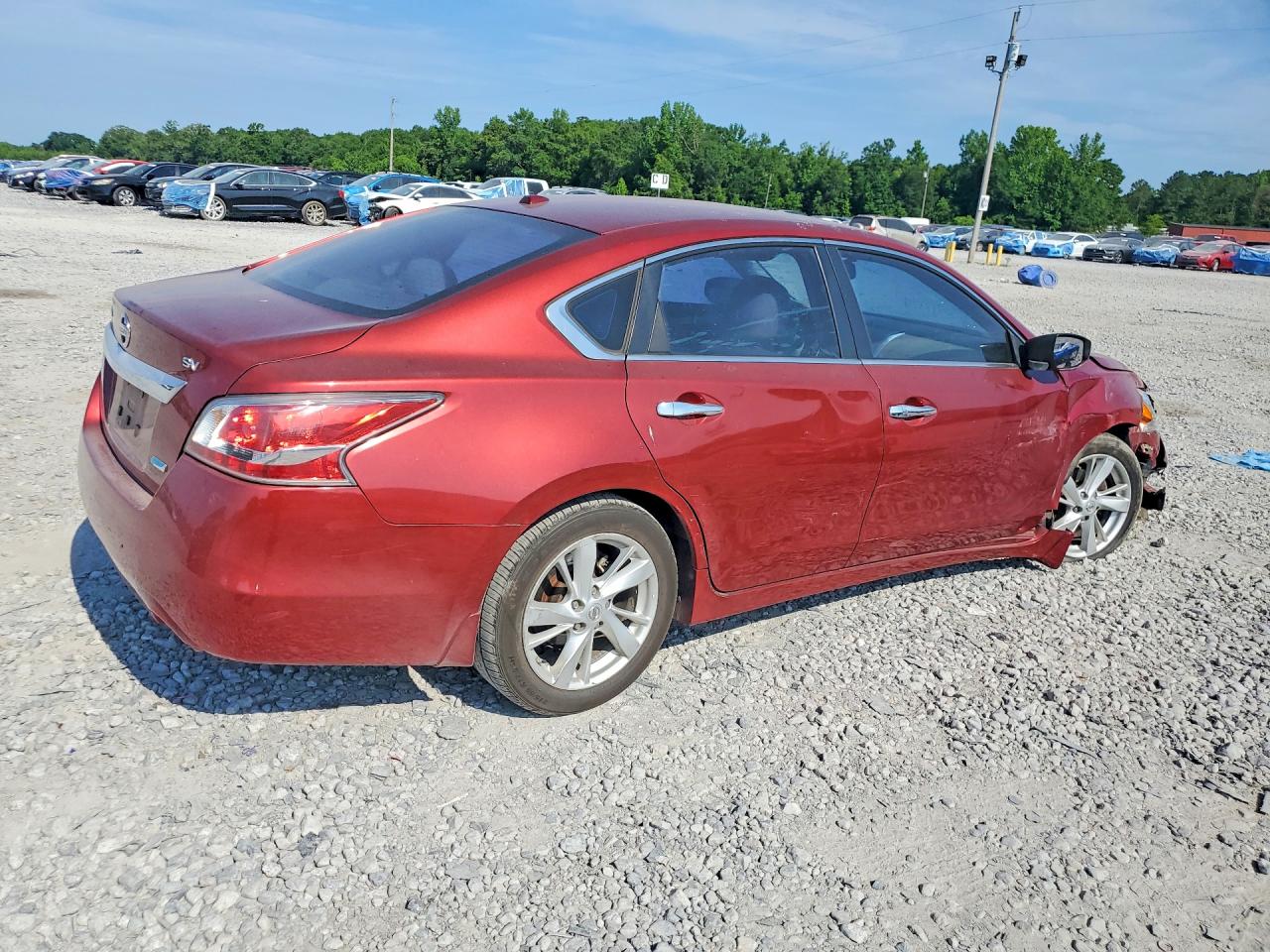 2014 Nissan Altima 2.5 Sv Red vin: 1N4AL3AP0EC106792