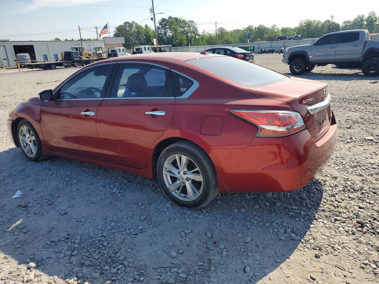 2014 Nissan Altima 2.5 Sv Red vin: 1N4AL3AP0EC106792