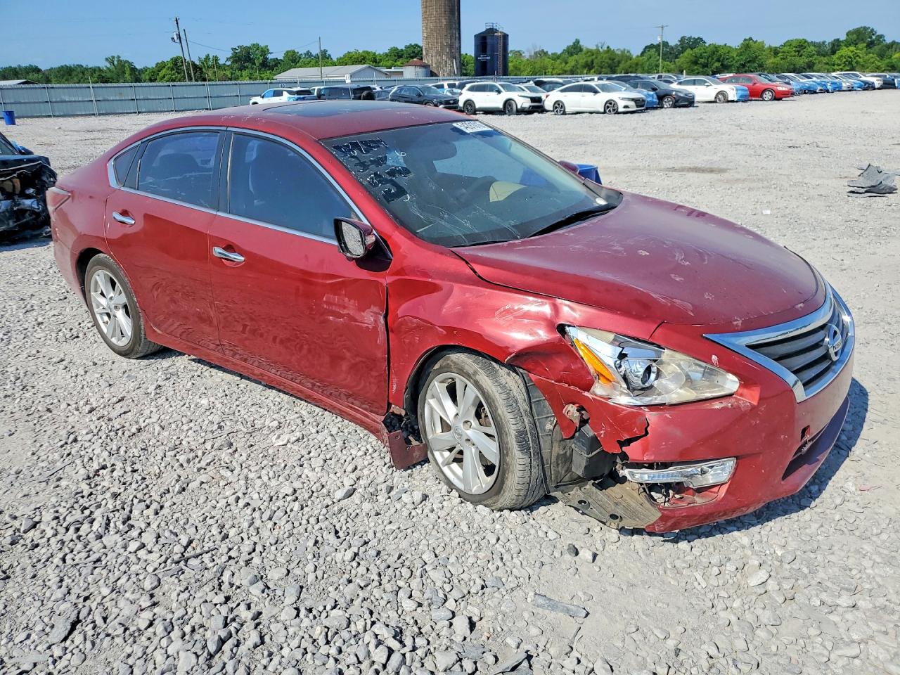 2014 Nissan Altima 2.5 Sv Red vin: 1N4AL3AP0EC106792