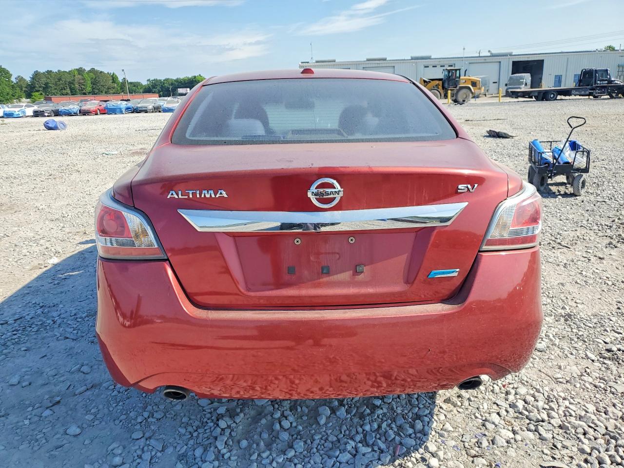 2014 Nissan Altima 2.5 Sv Red vin: 1N4AL3AP0EC106792