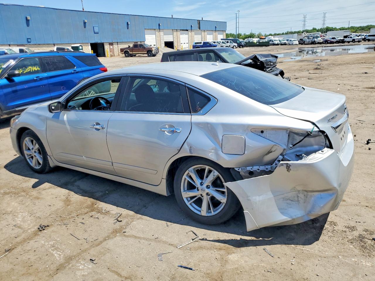 2014 Nissan Altima 2.5 Silver vin: 1N4AL3AP0EC108316