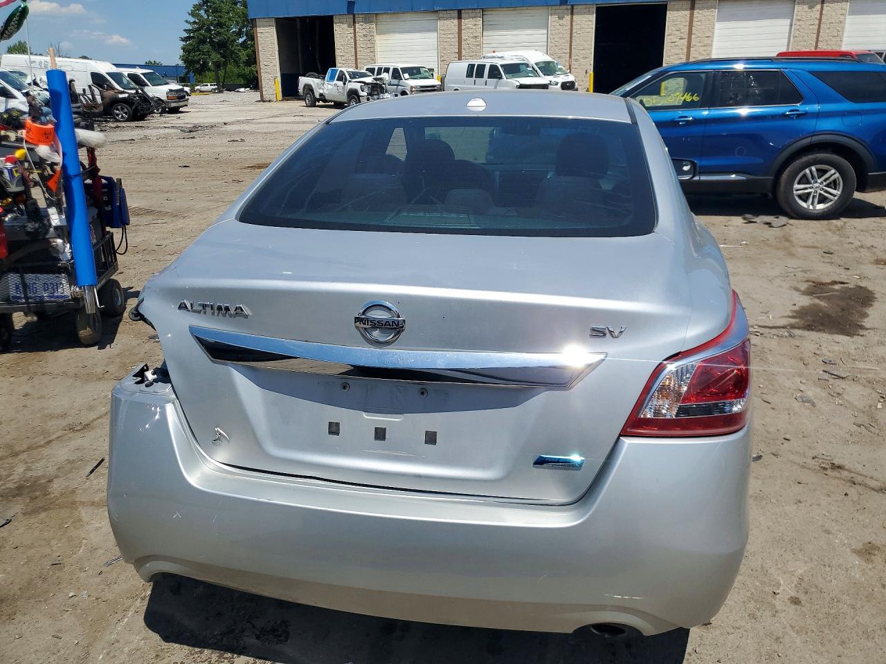 2014 Nissan Altima 2.5 Silver vin: 1N4AL3AP0EC108316