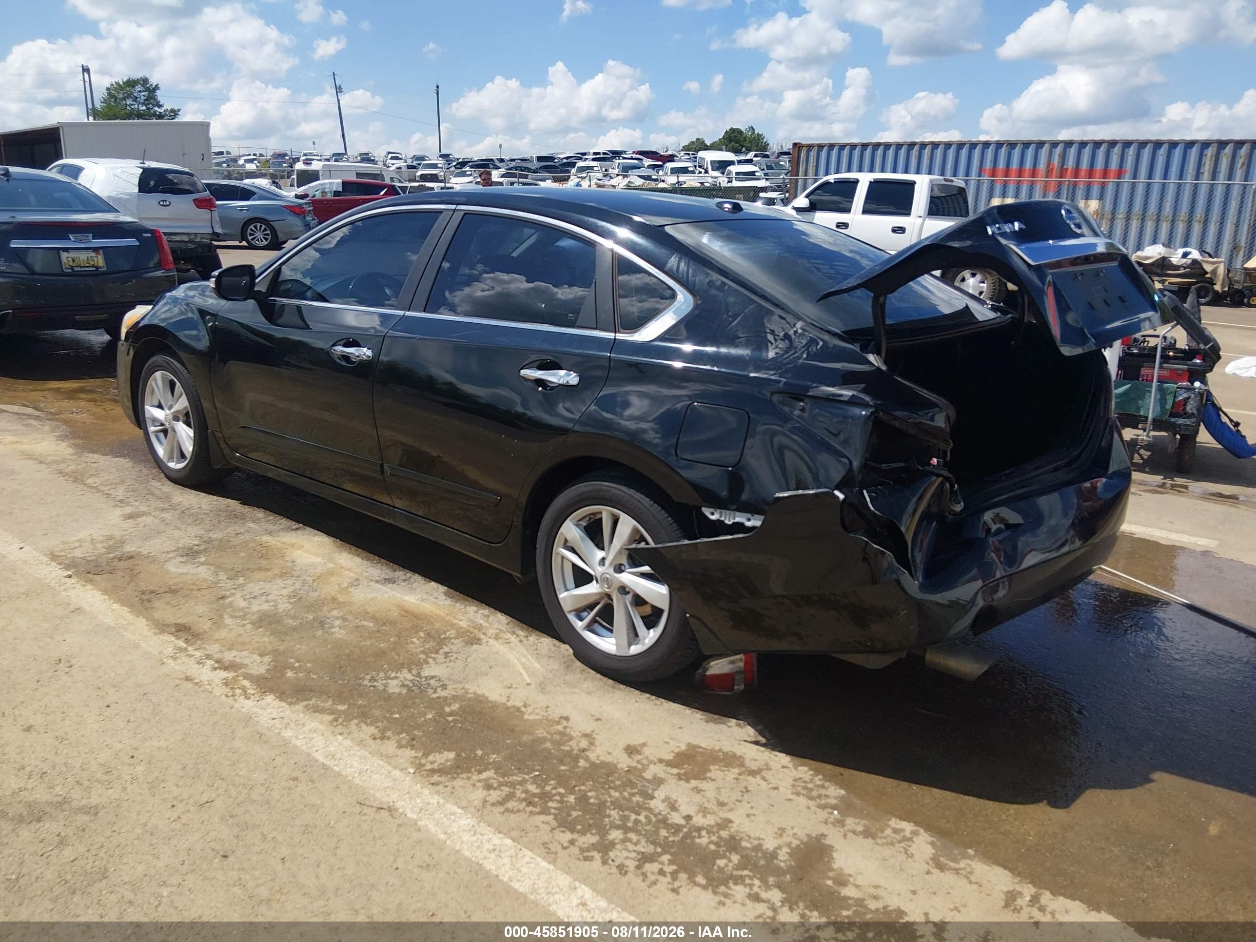 2014 Nissan Altima 2.5 Sl Черный vin: 1N4AL3AP0EC109286