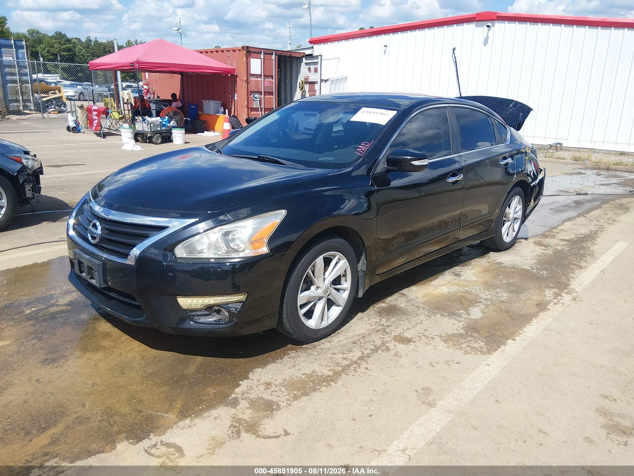 2014 Nissan Altima 2.5 Sl Черный vin: 1N4AL3AP0EC109286