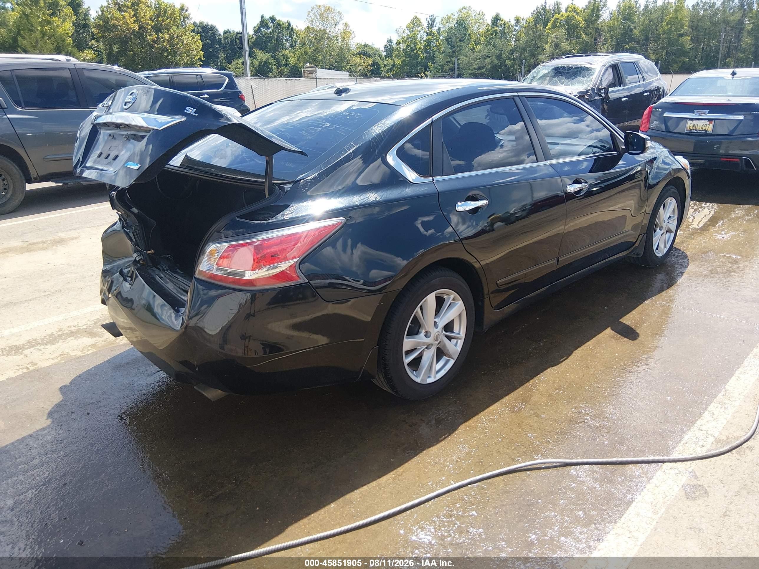 2014 Nissan Altima 2.5 Sl Черный vin: 1N4AL3AP0EC109286