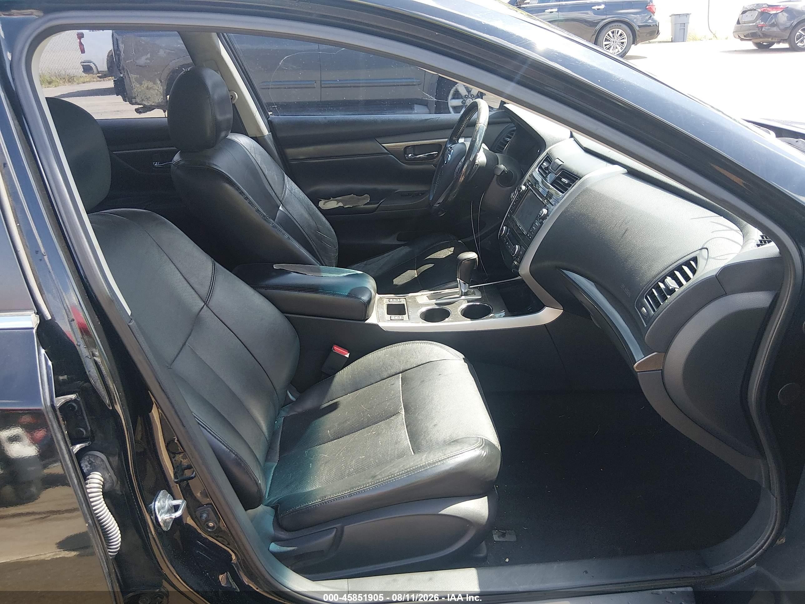 2014 Nissan Altima 2.5 Sl Черный vin: 1N4AL3AP0EC109286