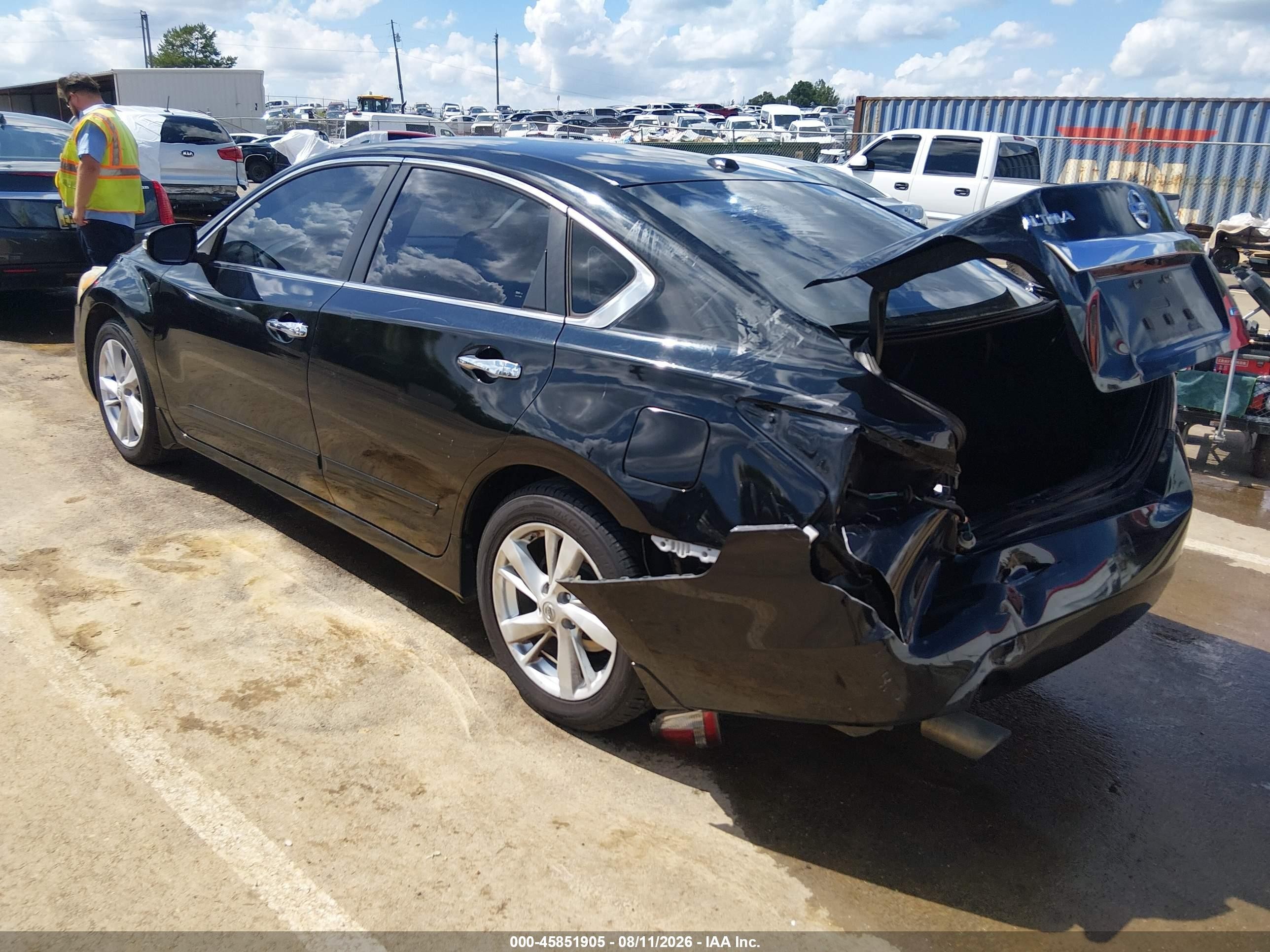 2014 Nissan Altima 2.5 Sl Черный vin: 1N4AL3AP0EC109286