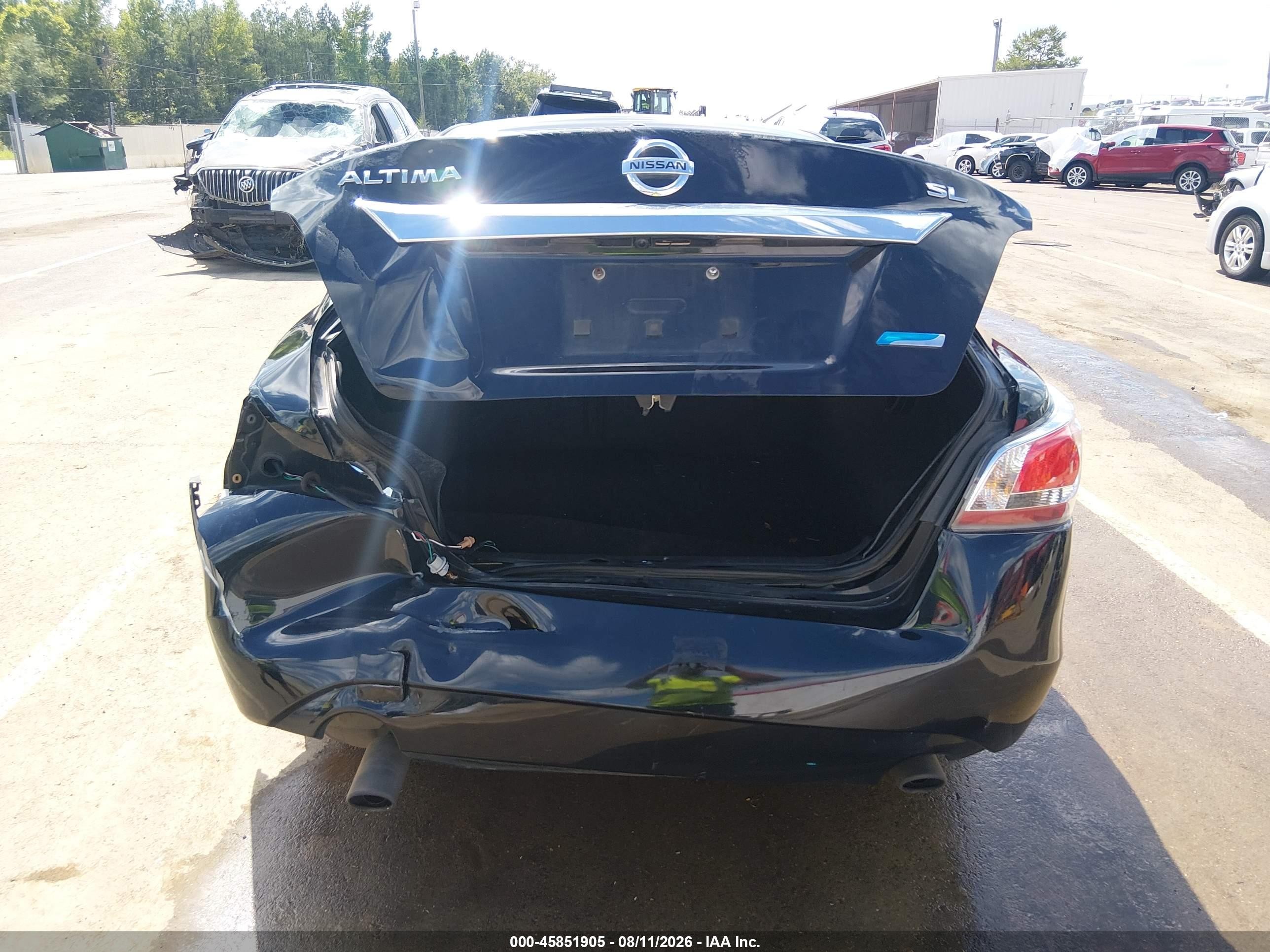 2014 Nissan Altima 2.5 Sl Черный vin: 1N4AL3AP0EC109286