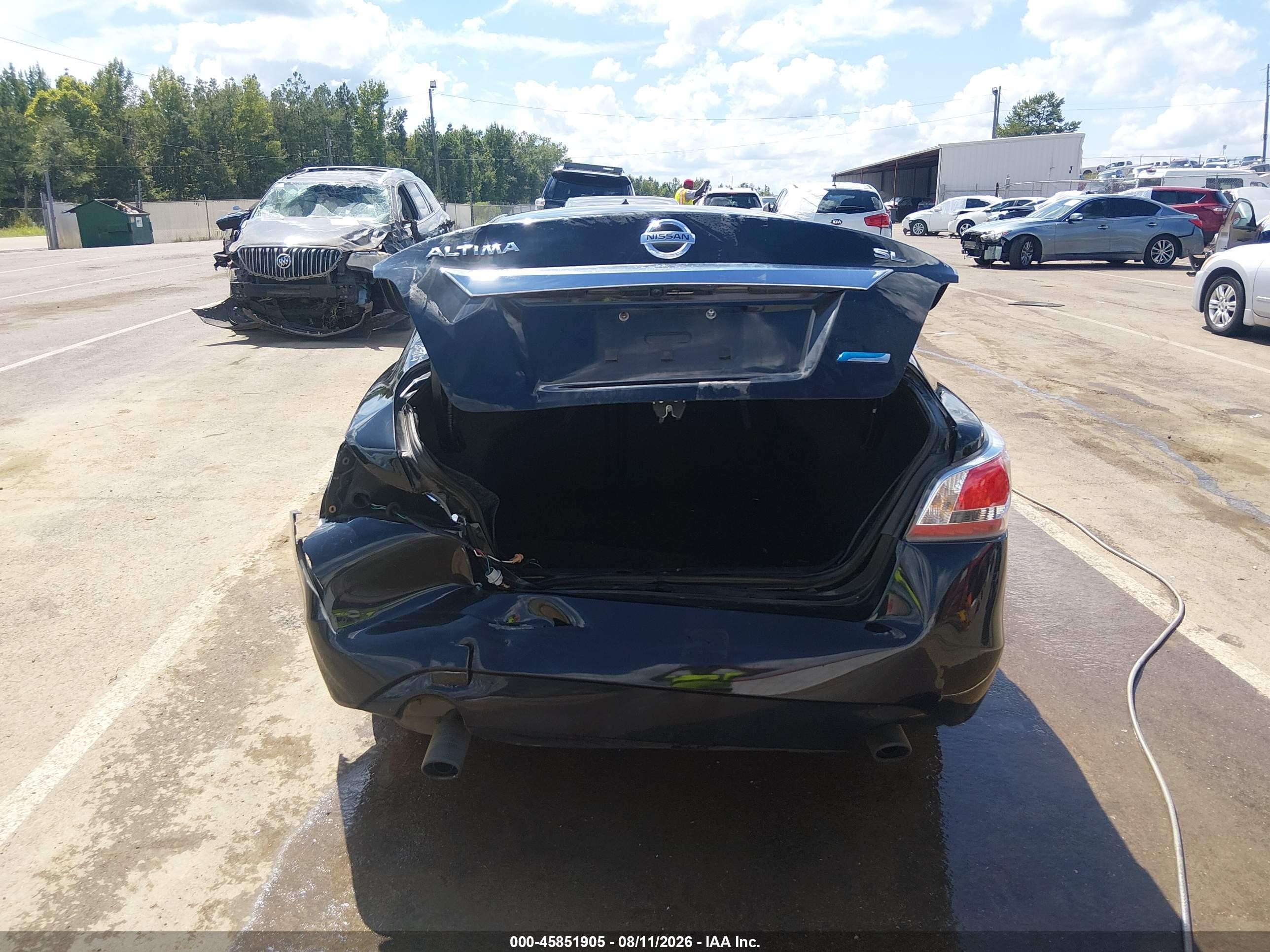 2014 Nissan Altima 2.5 Sl Черный vin: 1N4AL3AP0EC109286