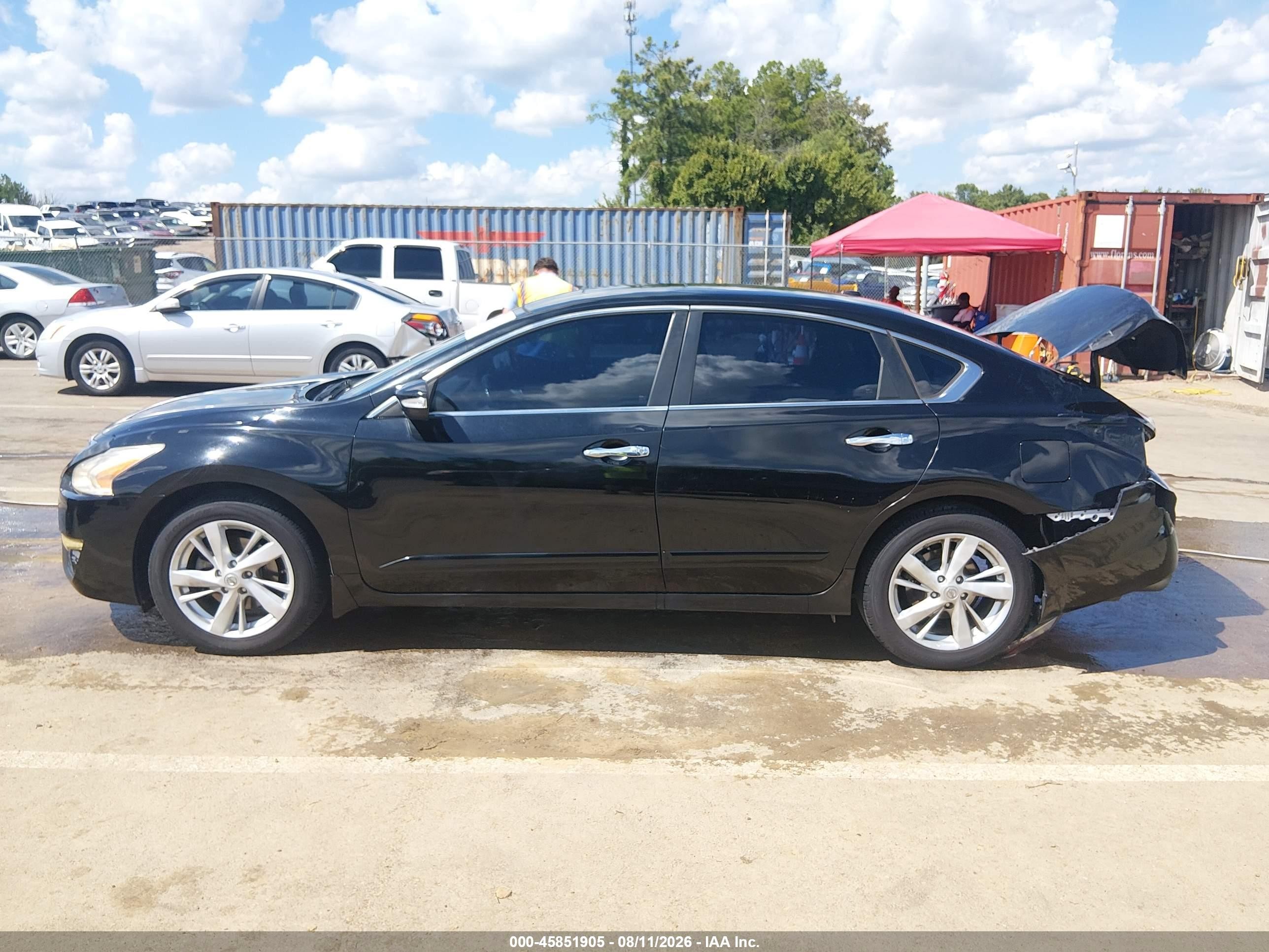2014 Nissan Altima 2.5 Sl Черный vin: 1N4AL3AP0EC109286