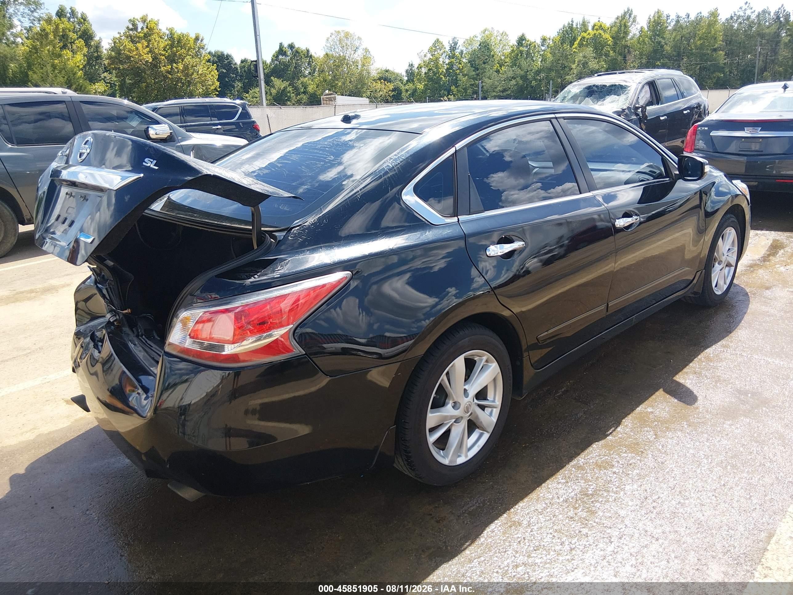 2014 Nissan Altima 2.5 Sl Черный vin: 1N4AL3AP0EC109286