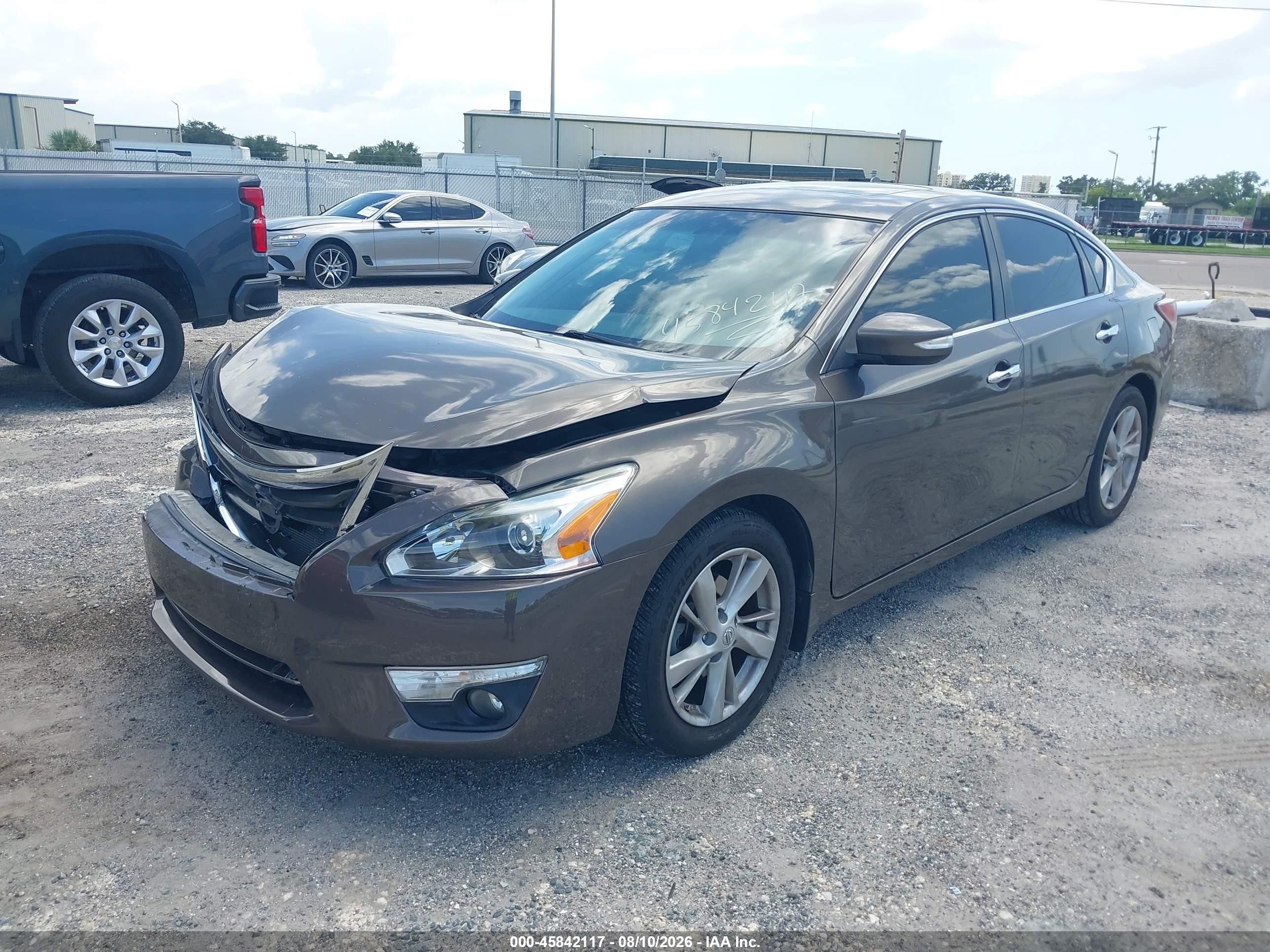 2014 Nissan Altima 2.5 Sl Gray vin: 1N4AL3AP0EC112463