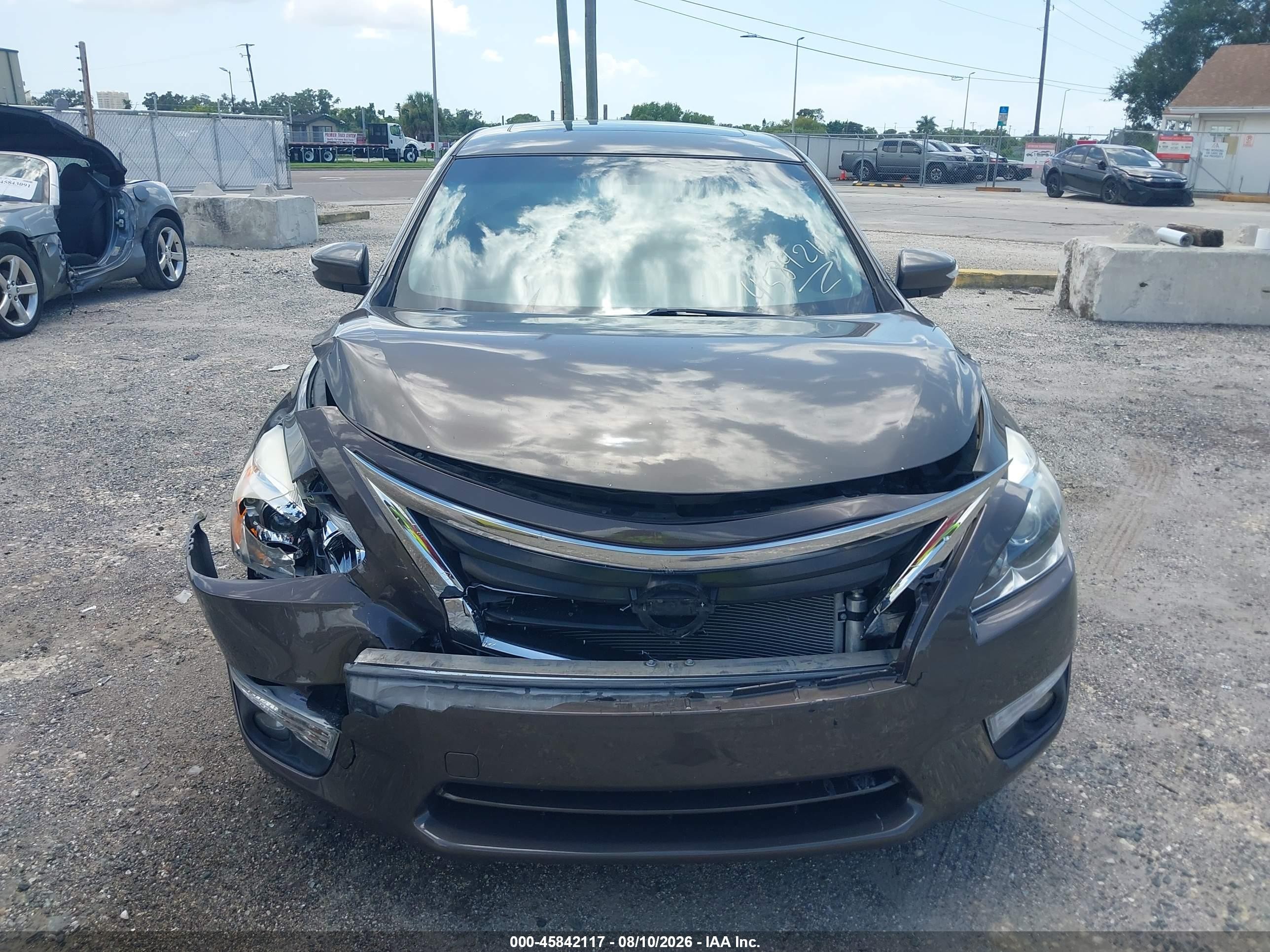 2014 Nissan Altima 2.5 Sl Gray vin: 1N4AL3AP0EC112463