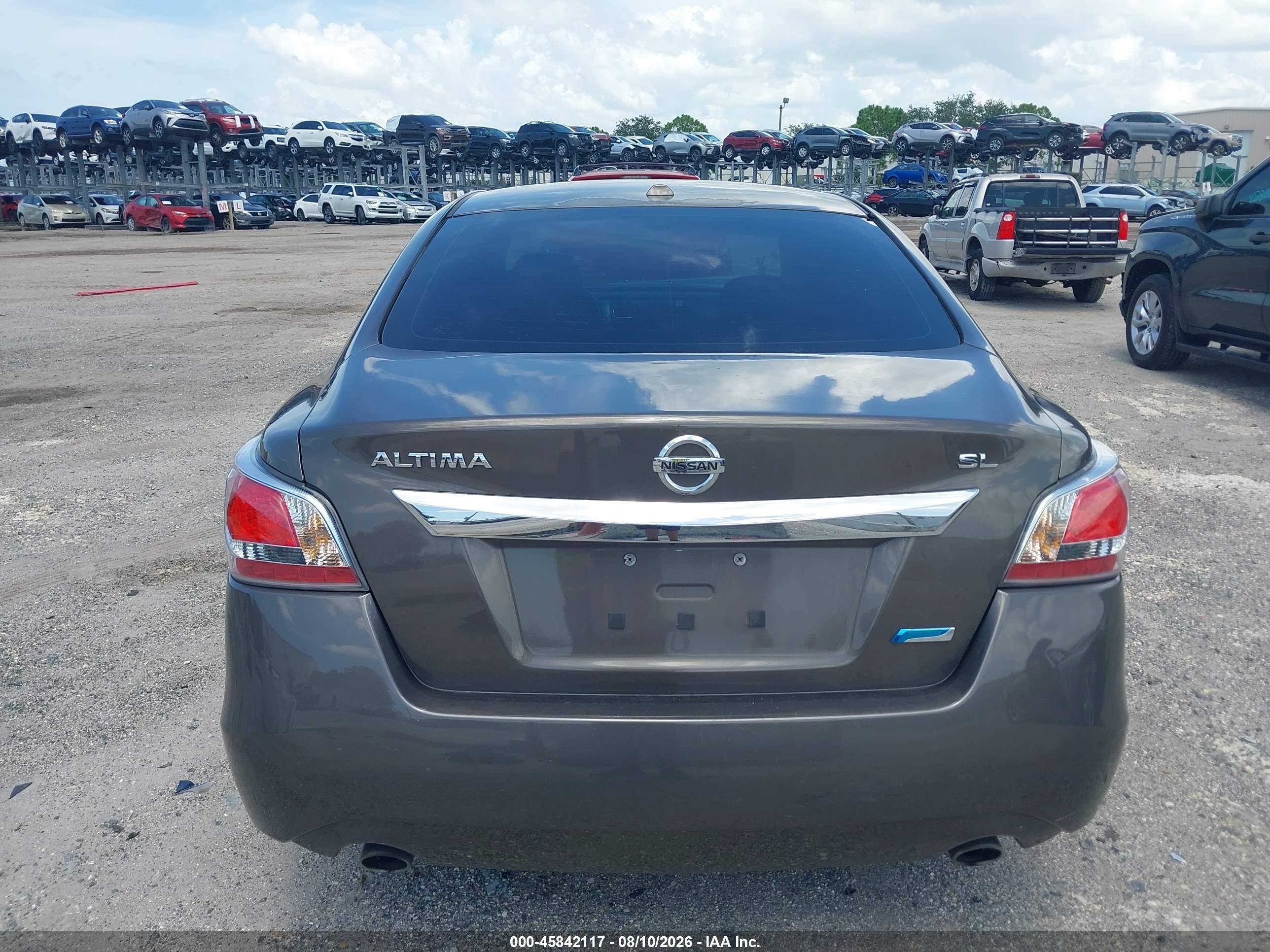 2014 Nissan Altima 2.5 Sl Gray vin: 1N4AL3AP0EC112463