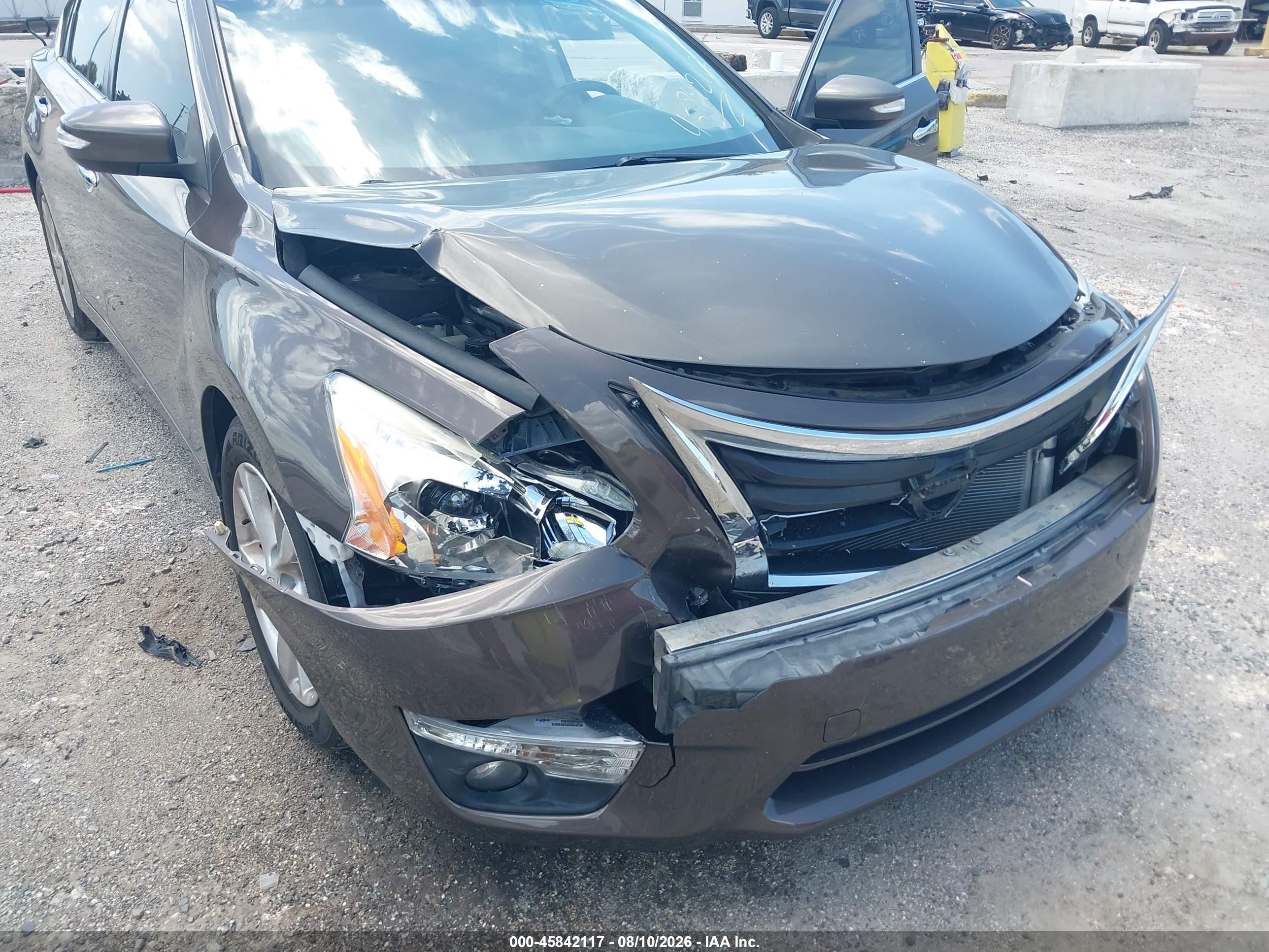 2014 Nissan Altima 2.5 Sl Gray vin: 1N4AL3AP0EC112463