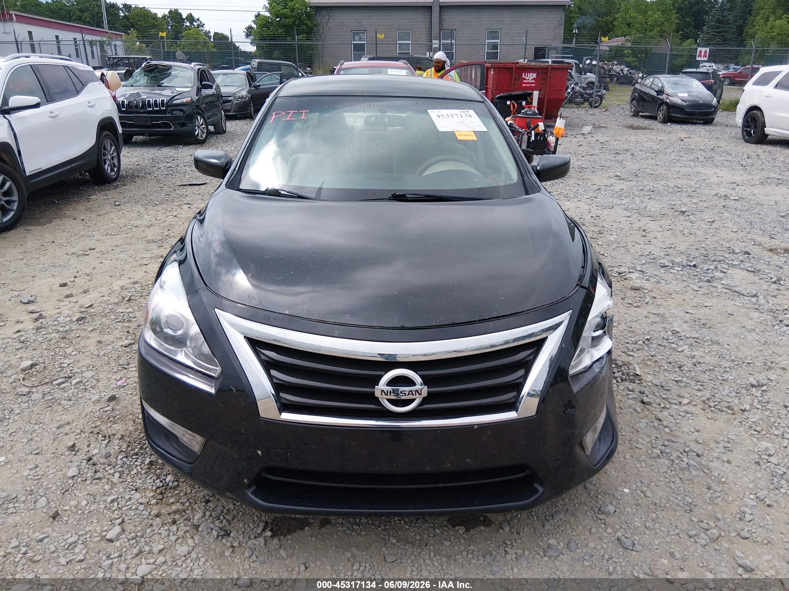 2014 Nissan Altima 2.5 S Black vin: 1N4AL3AP0EC116044