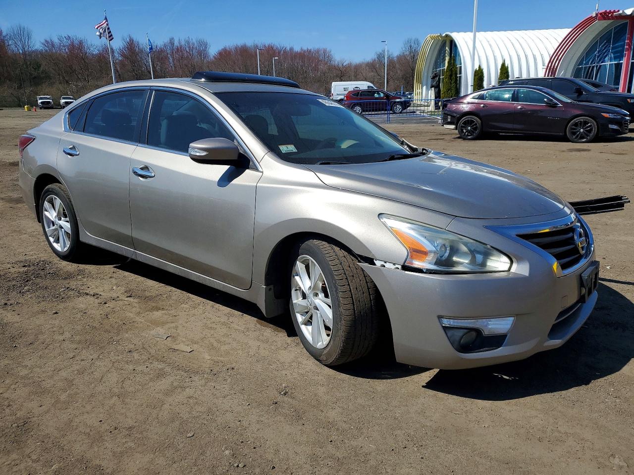 2014 Nissan Altima Tan vin: 1N4AL3AP0EC120577