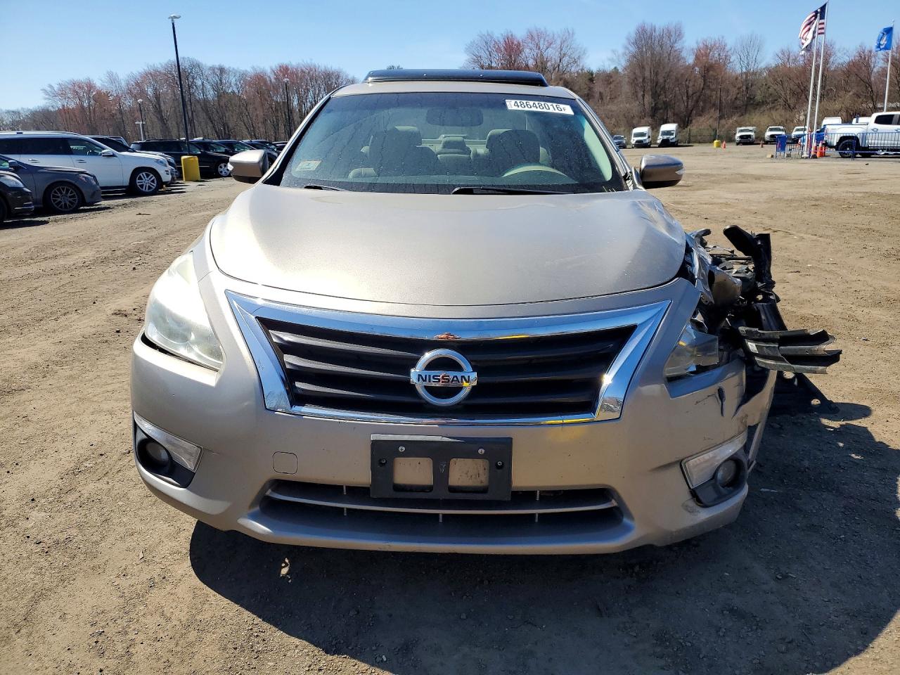 2014 Nissan Altima Tan vin: 1N4AL3AP0EC120577