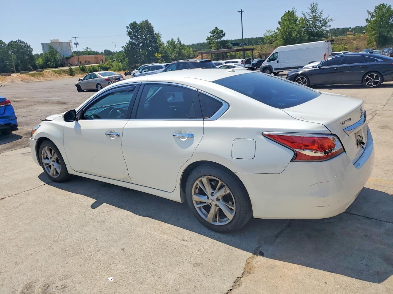 2014 Nissan Altima 2.5 Sl White vin: 1N4AL3AP0EC121003