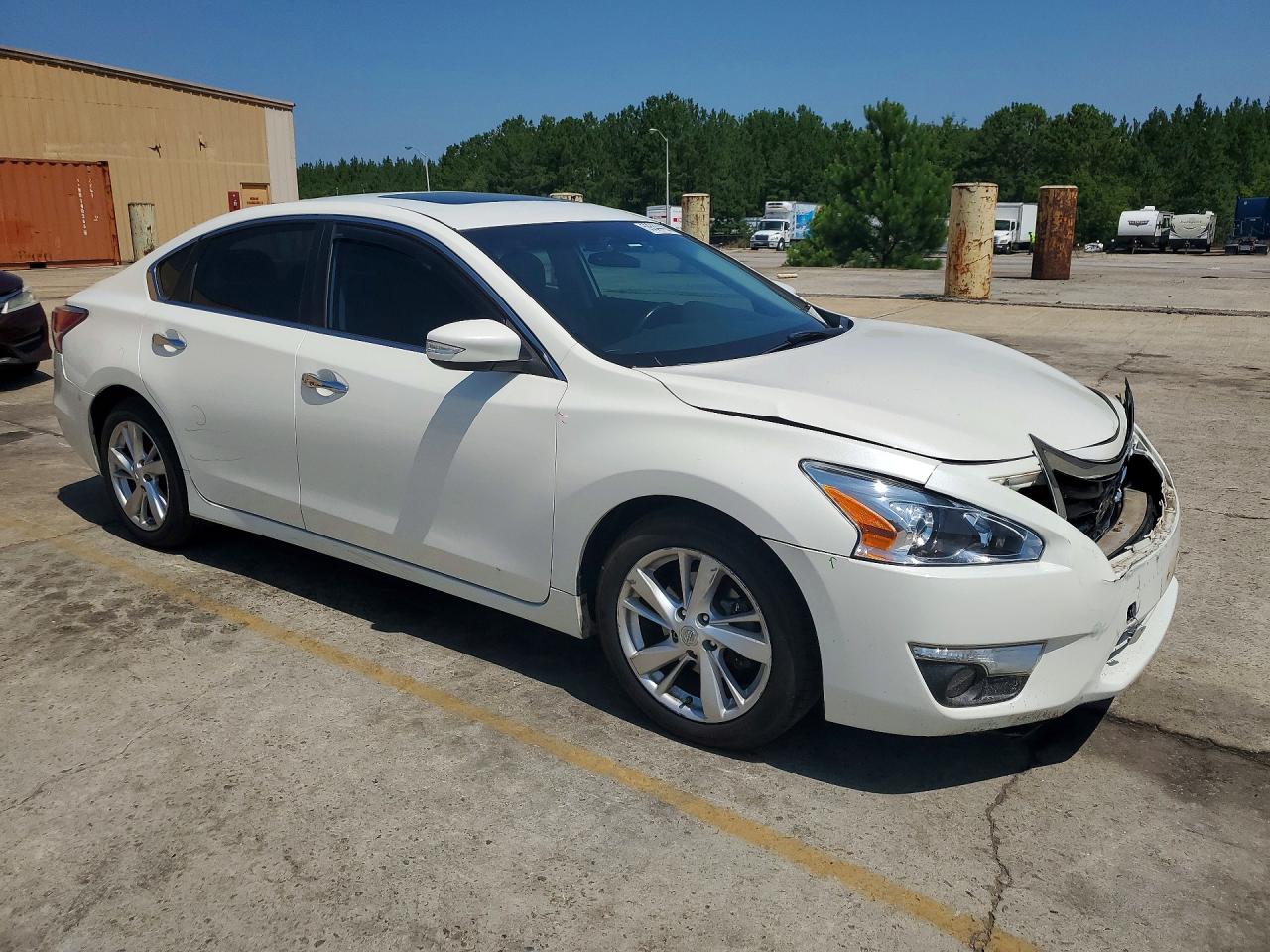 2014 Nissan Altima 2.5 Sl White vin: 1N4AL3AP0EC121003