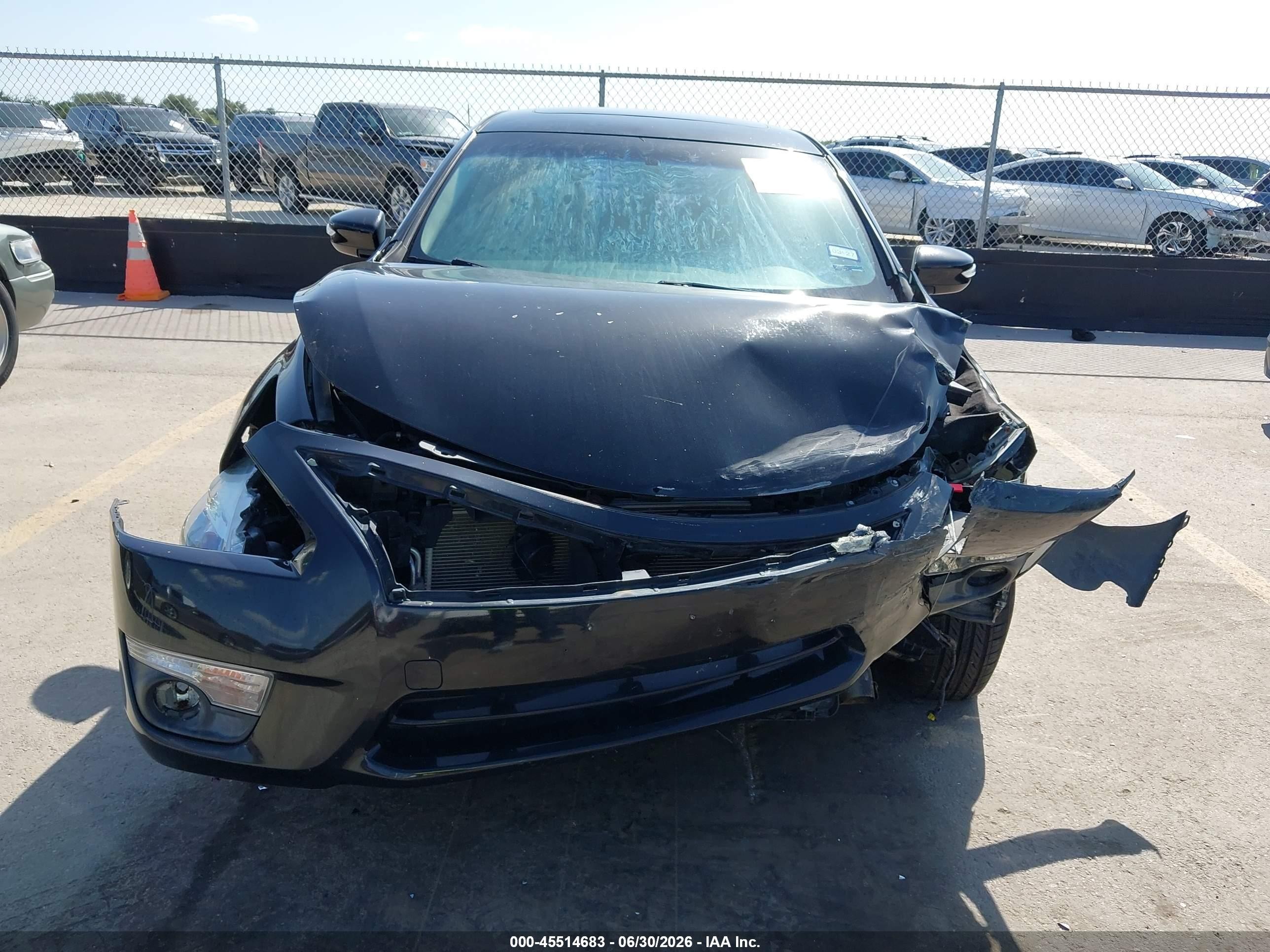 2014 Nissan Altima 2.5 Sl Black vin: 1N4AL3AP0EC143552
