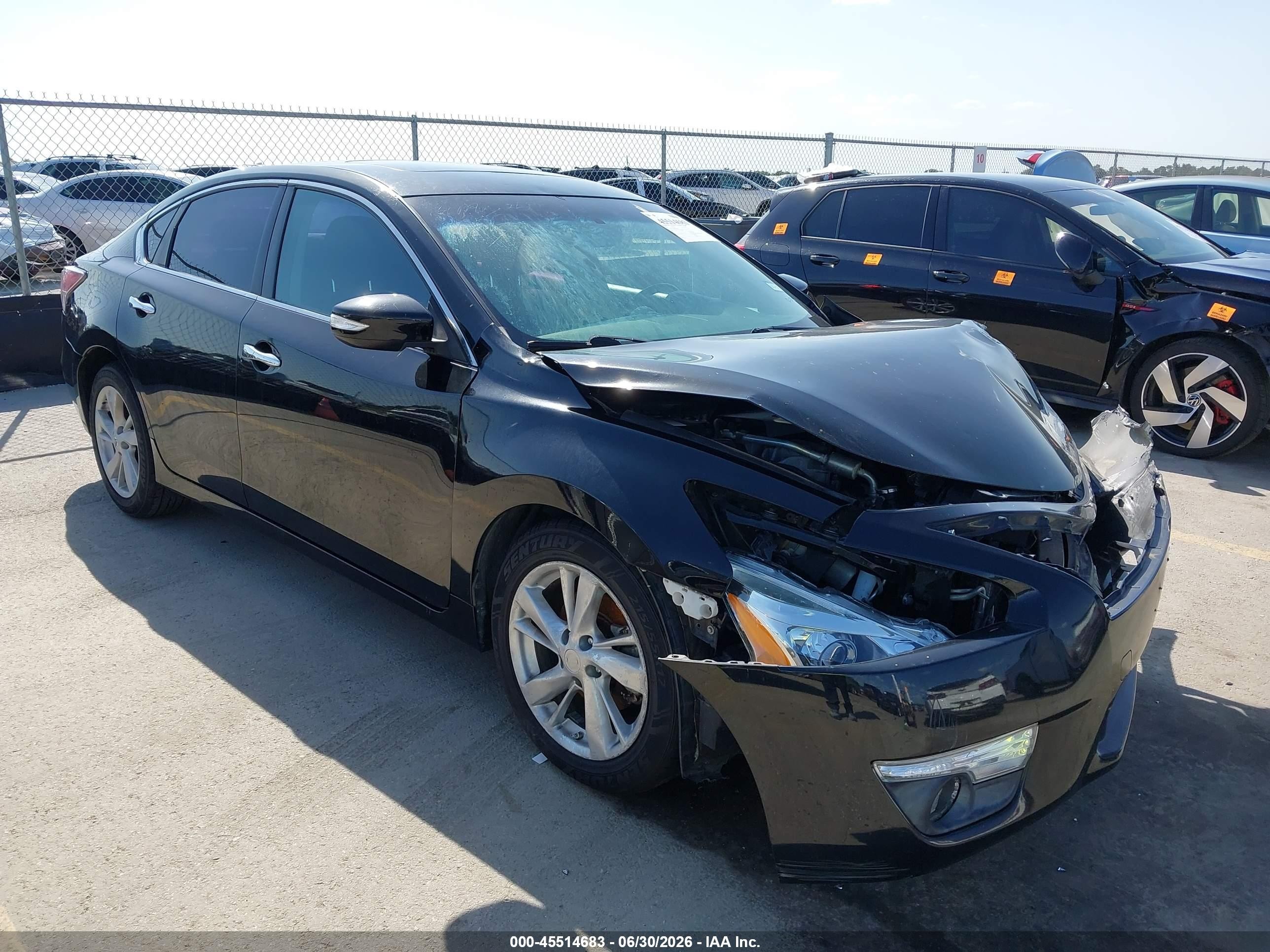 2014 Nissan Altima 2.5 Sl Black vin: 1N4AL3AP0EC143552