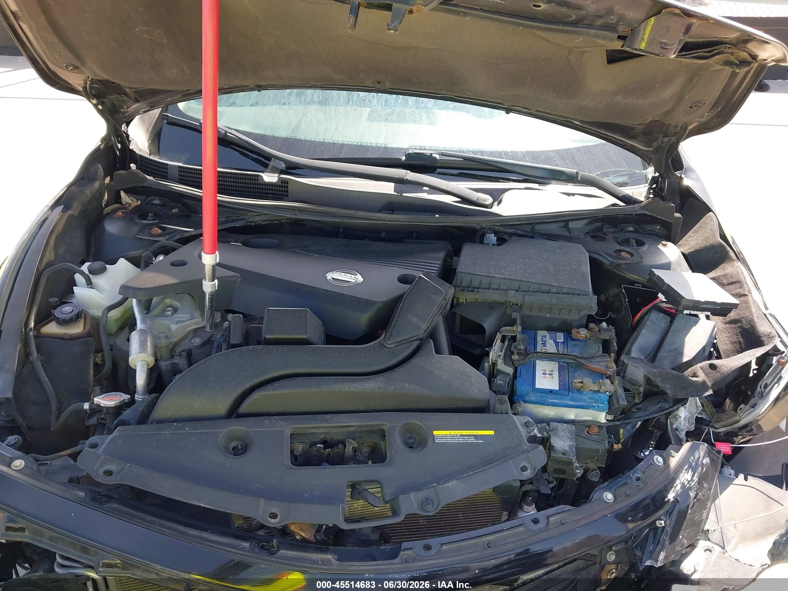 2014 Nissan Altima 2.5 Sl Black vin: 1N4AL3AP0EC143552
