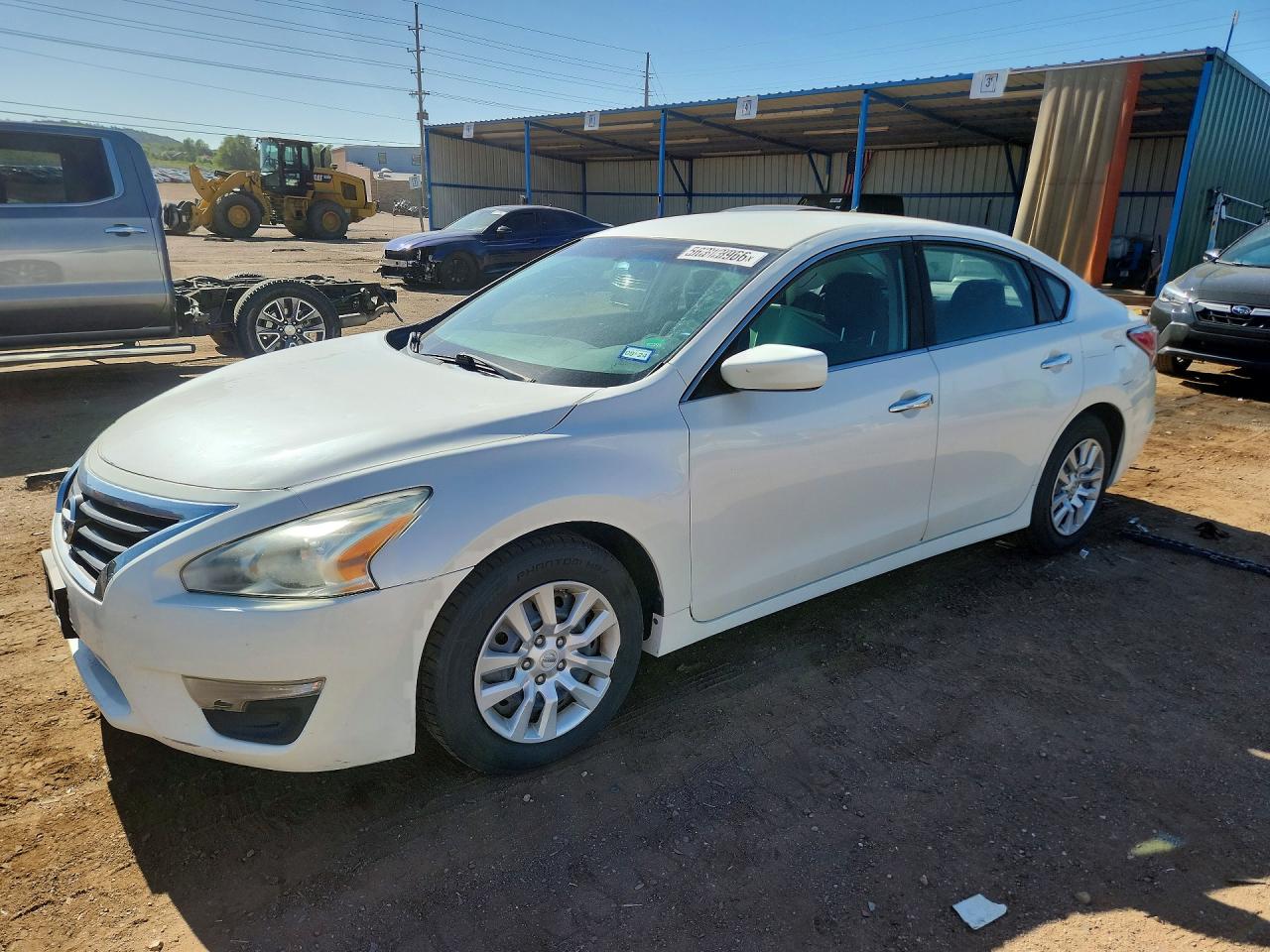 2014 Nissan Altima 2.5 S White vin: 1N4AL3AP0EC148136