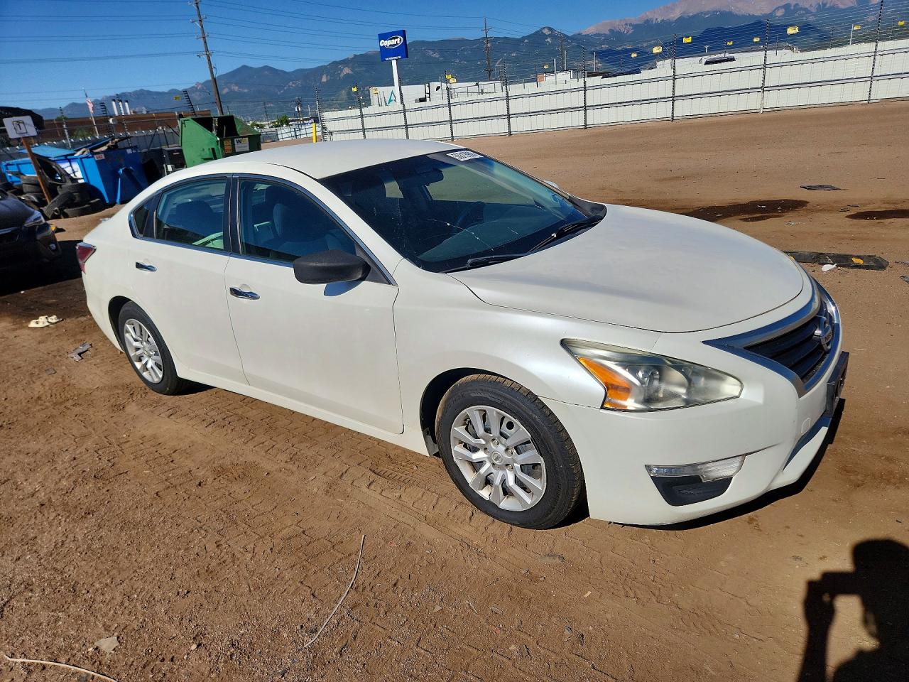 2014 Nissan Altima 2.5 S White vin: 1N4AL3AP0EC148136