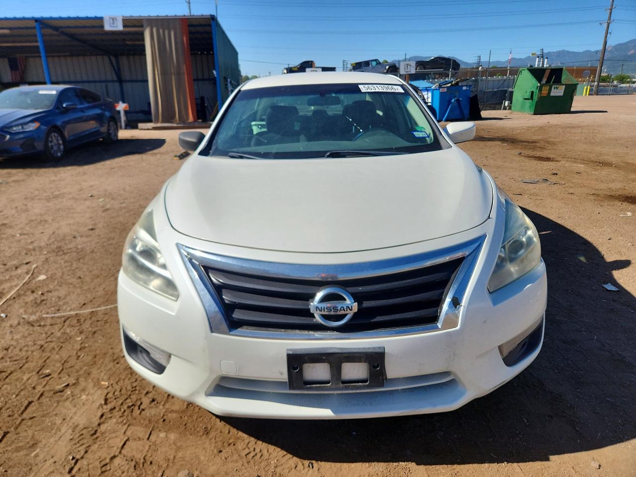 2014 Nissan Altima 2.5 S White vin: 1N4AL3AP0EC148136