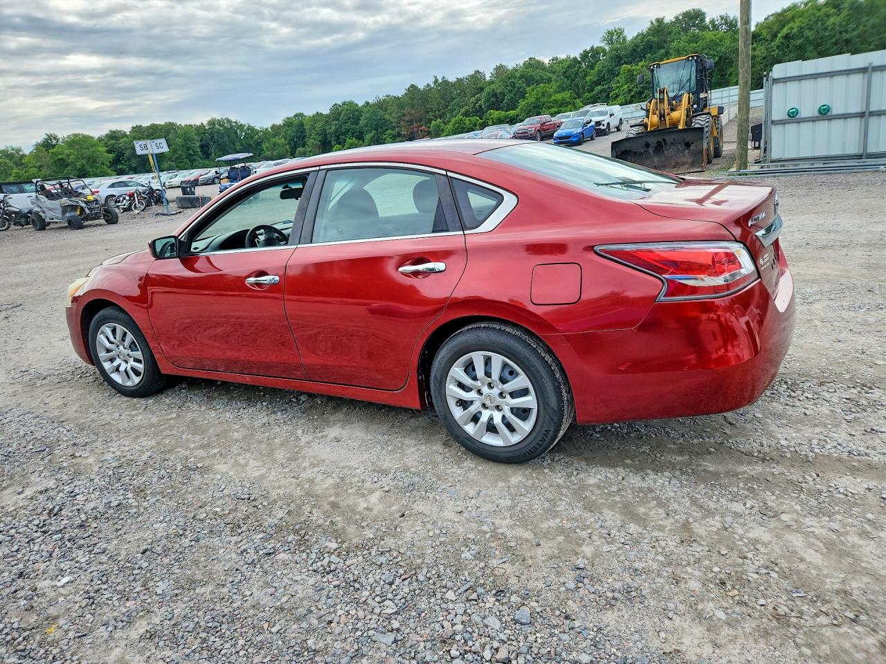 2014 Nissan Altima 2.5 S Красный vin: 1N4AL3AP0EC148718