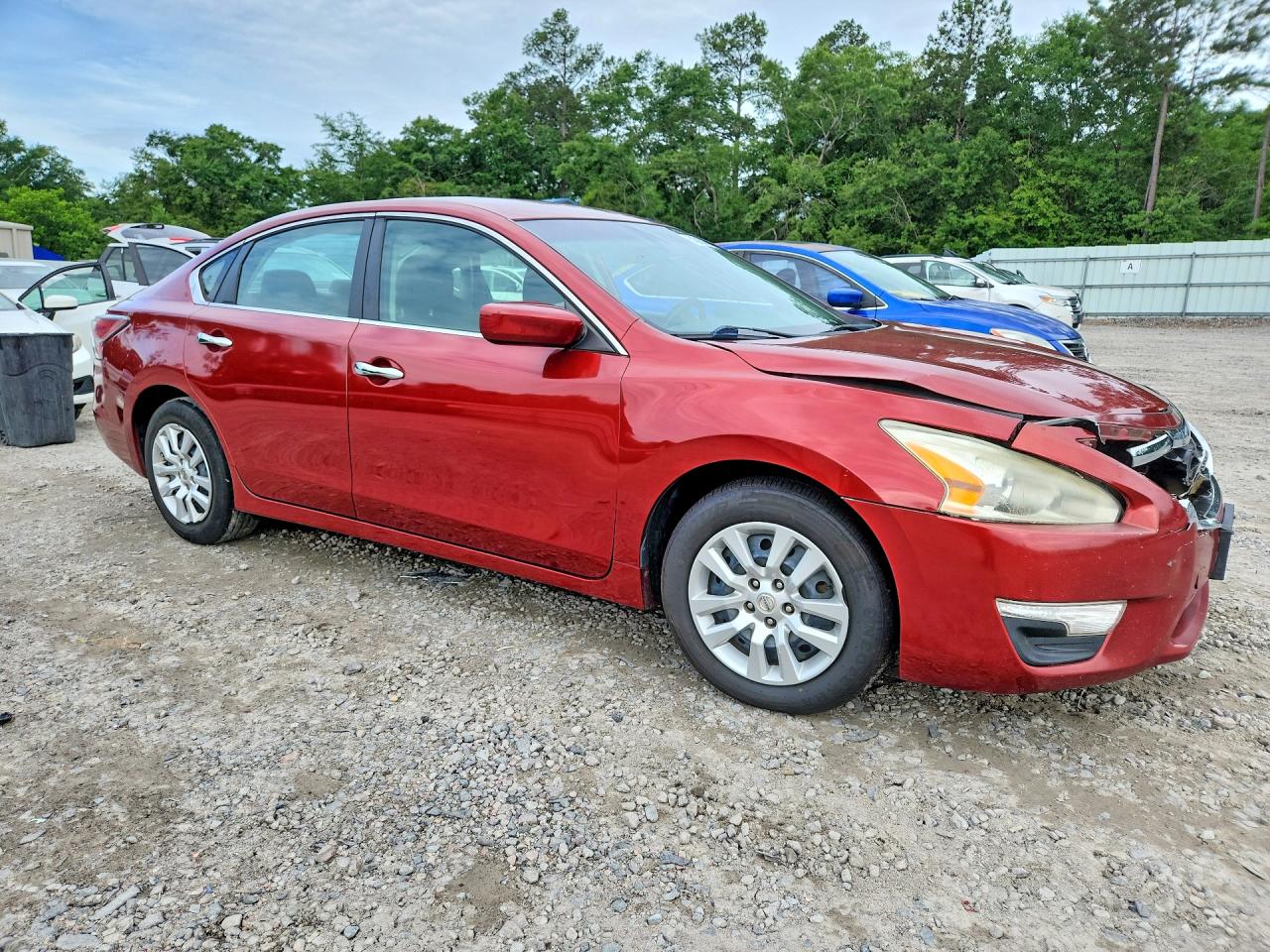 2014 Nissan Altima 2.5 S Красный vin: 1N4AL3AP0EC148718